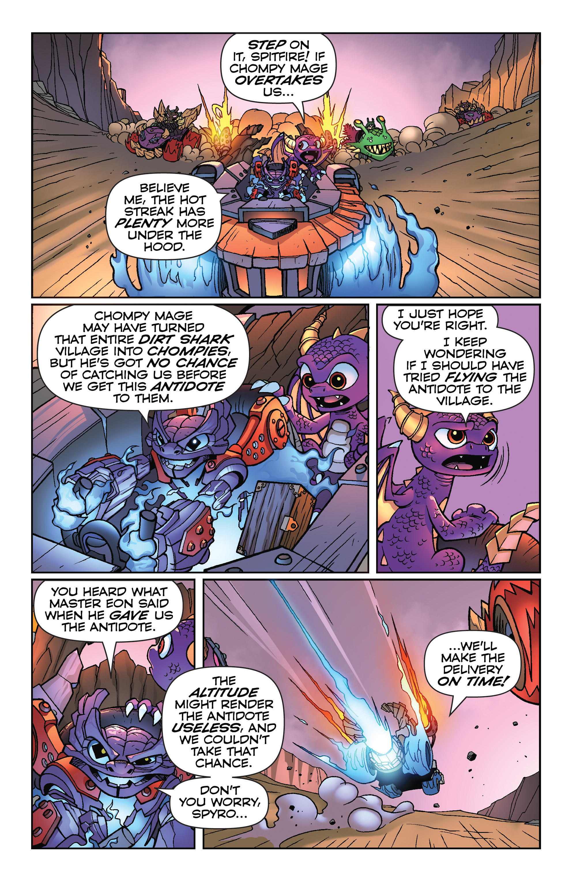 Skylanders: Spyro & Friends Quarterly: Biting Back (2018): Chapter 1 - Page 5