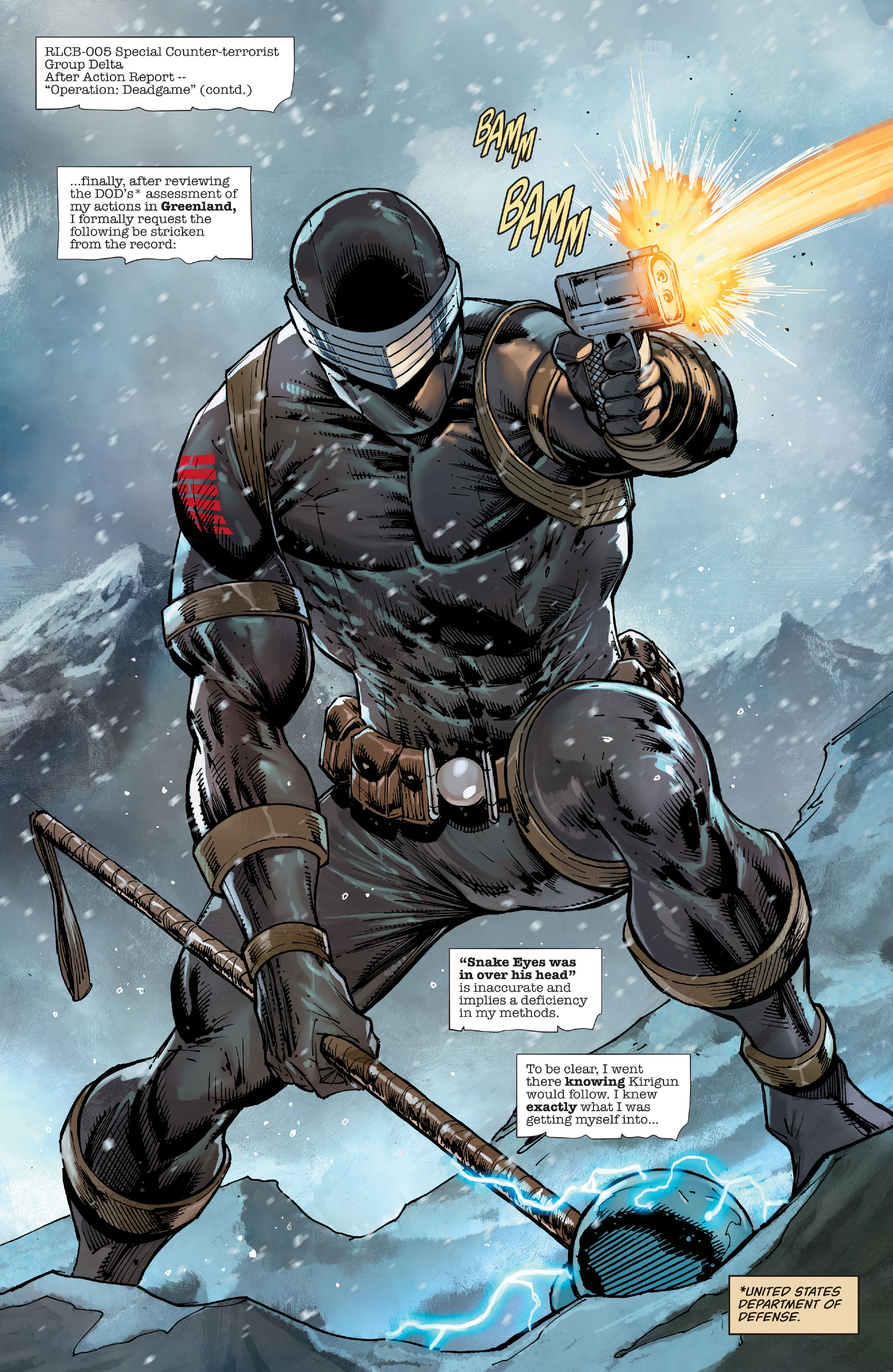 Snake Eyes: Deadgame (2020): Chapter 5 - Page 3