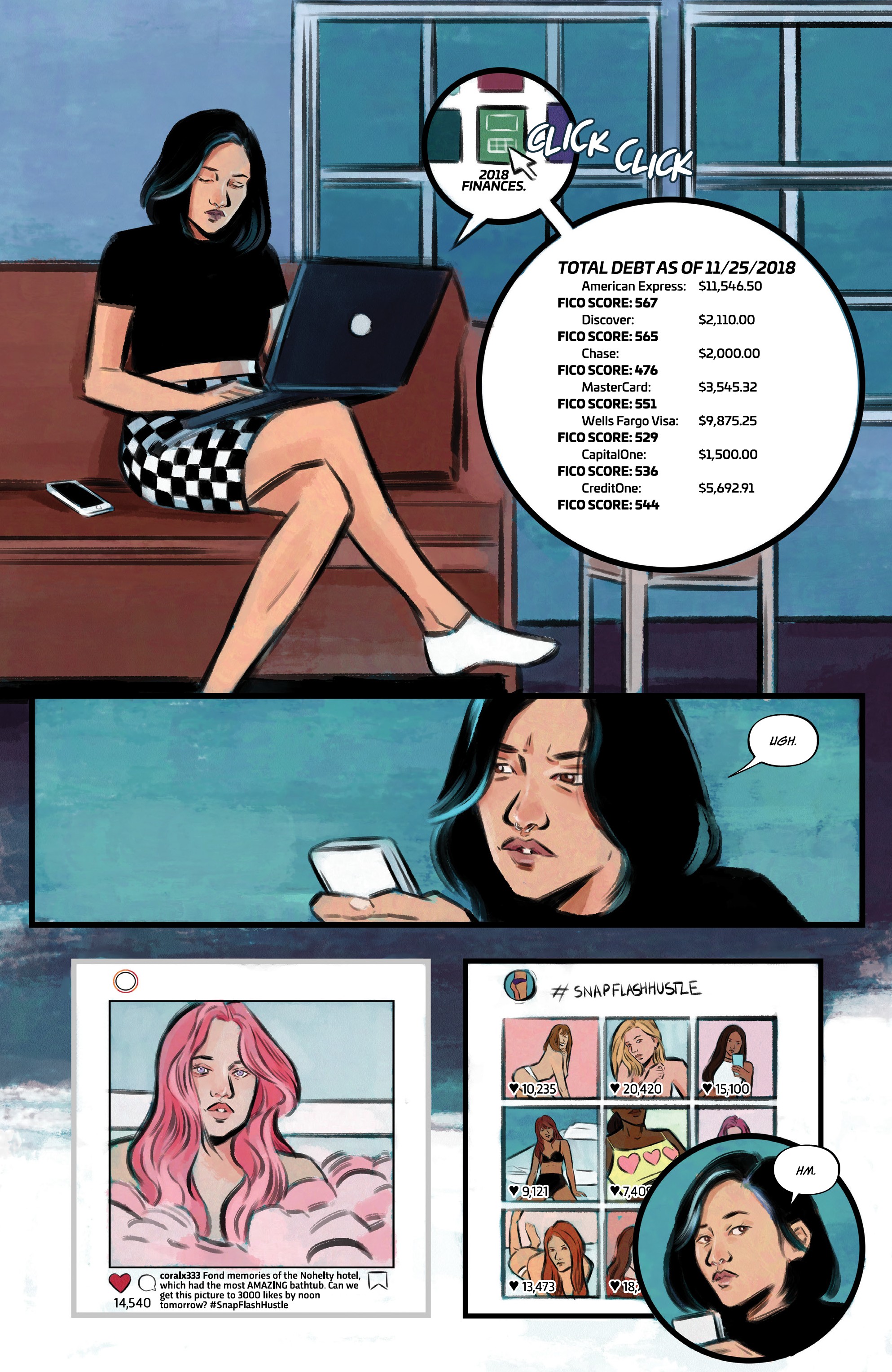 Snap Flash Hustle (2018-): Chapter 1 - Page 9