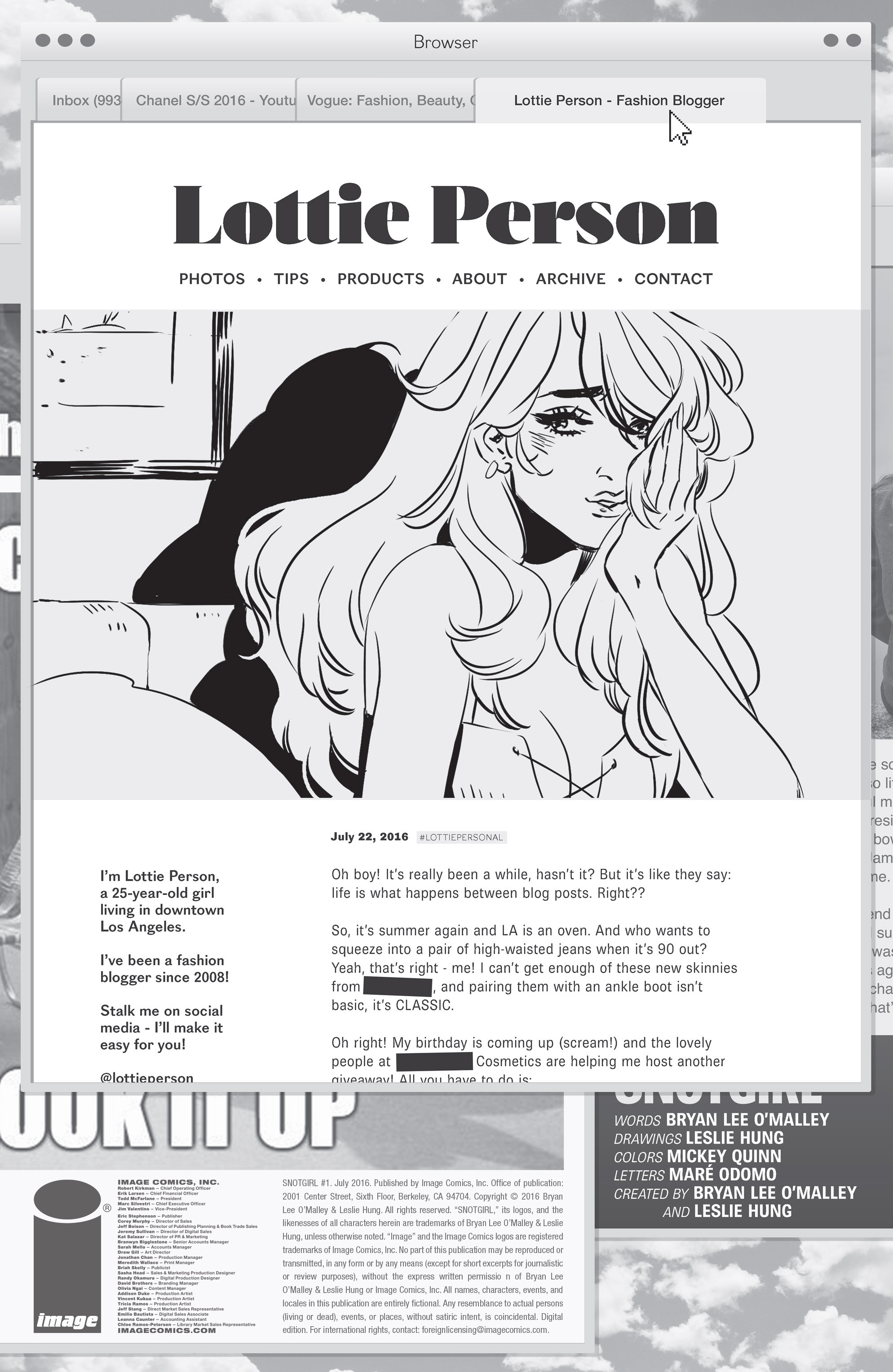 Snotgirl (2016-): Chapter 1 - Page 2