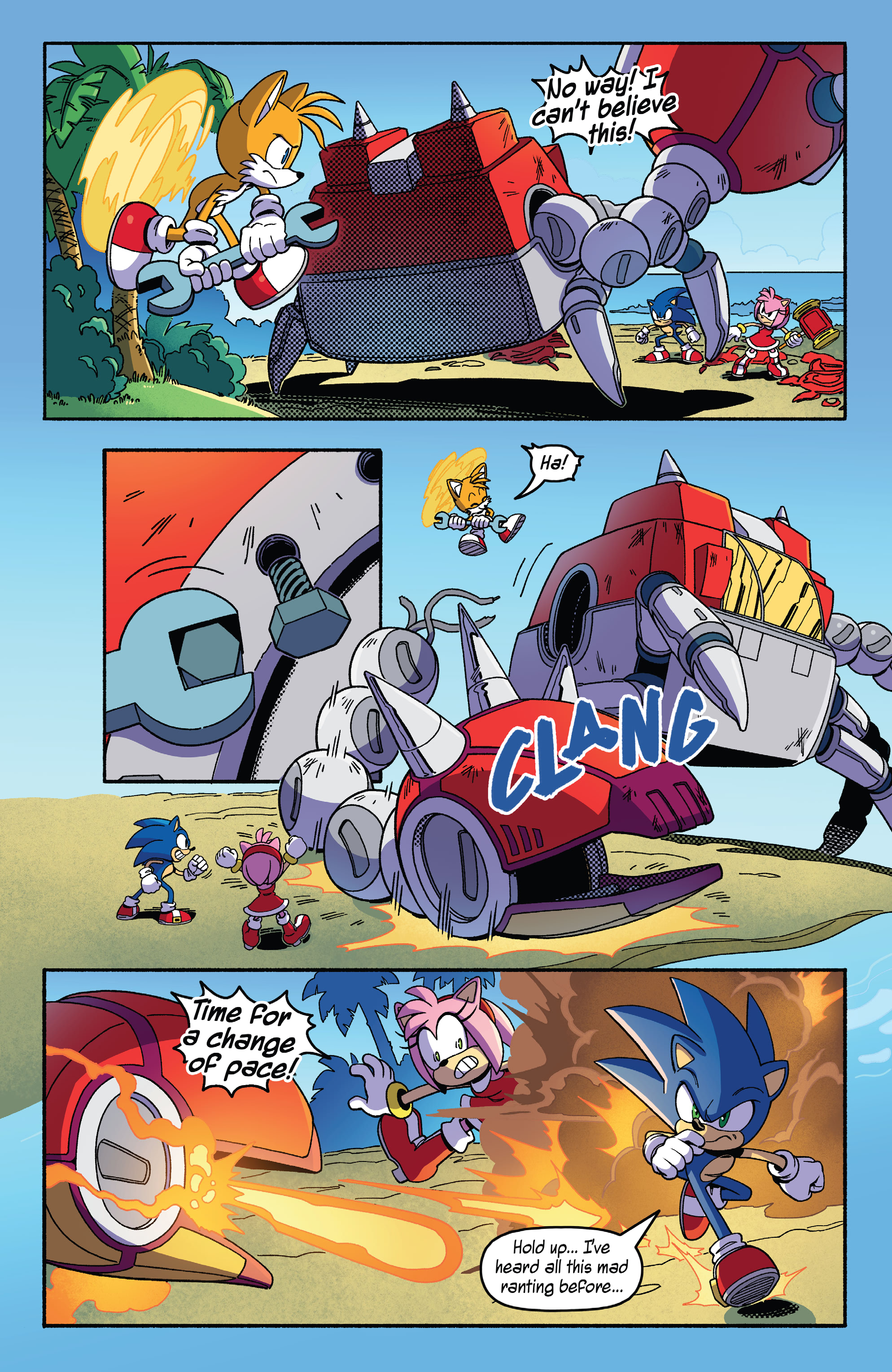 Sonic Frontiers Prologue: Convergence (2022): Chapter 1 - Page 5