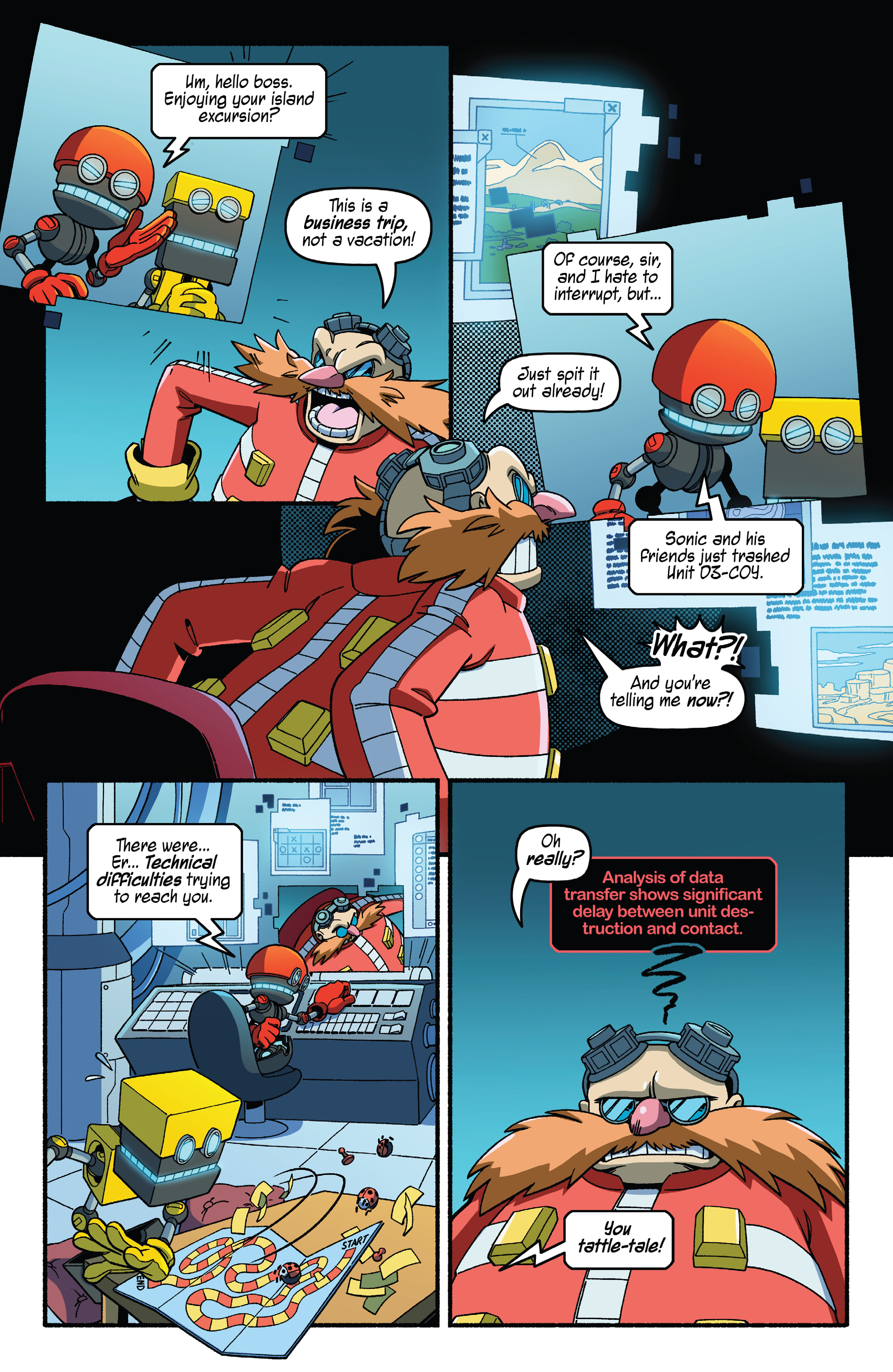 Sonic Frontiers Prologue: Convergence (2022): Chapter 1 - Page 9