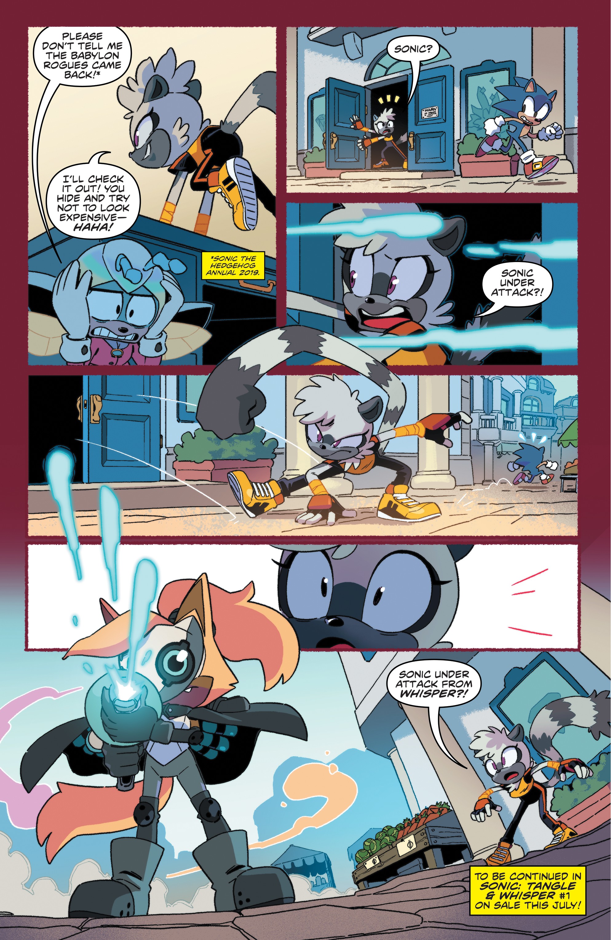 Sonic: Tangle & Whisper (2019-): Chapter 0 - Page 6