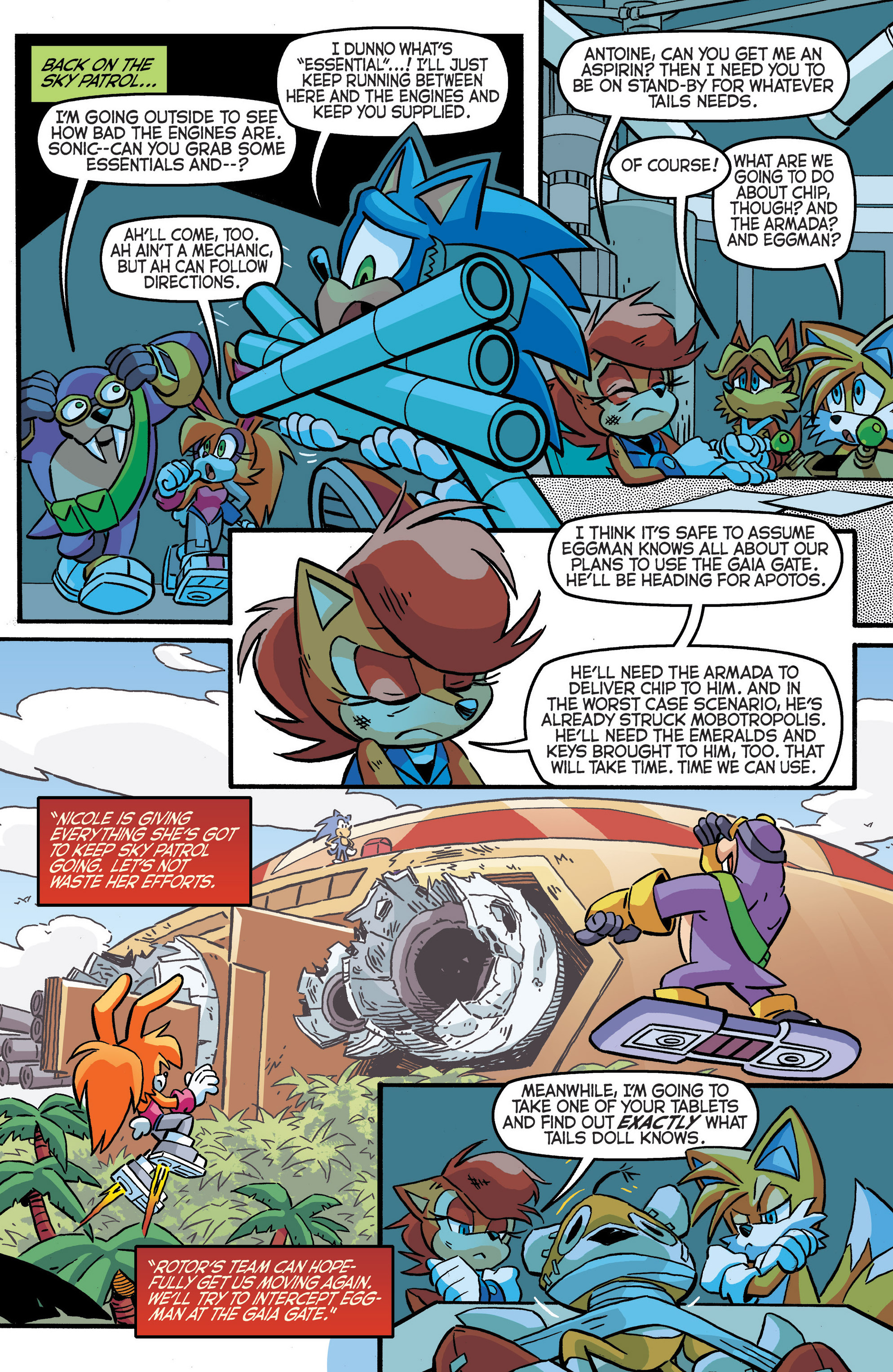 Sonic The Hedgehog (1993-): Chapter 285 - Page 9