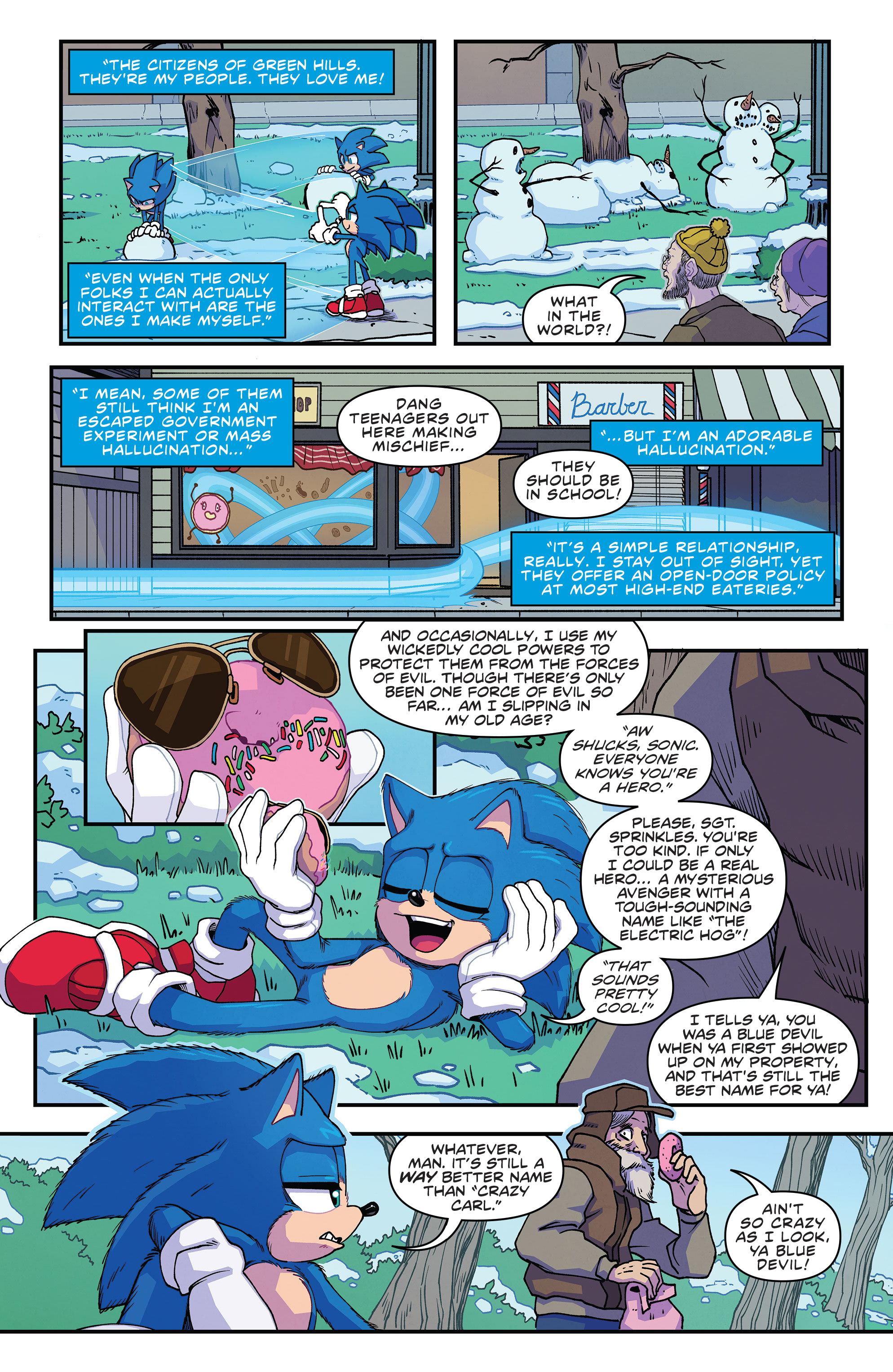 Sonic the Hedgehog 2: The Official Movie Pre-Quill (2022): Chapter 1 - Page 5