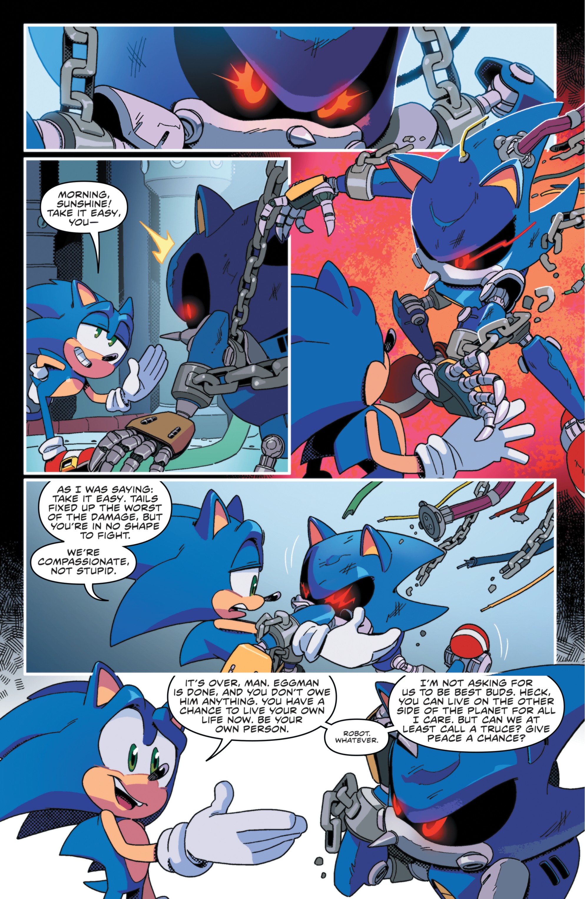 Sonic The Hedgehog (2018-): Chapter 12 - Page 6