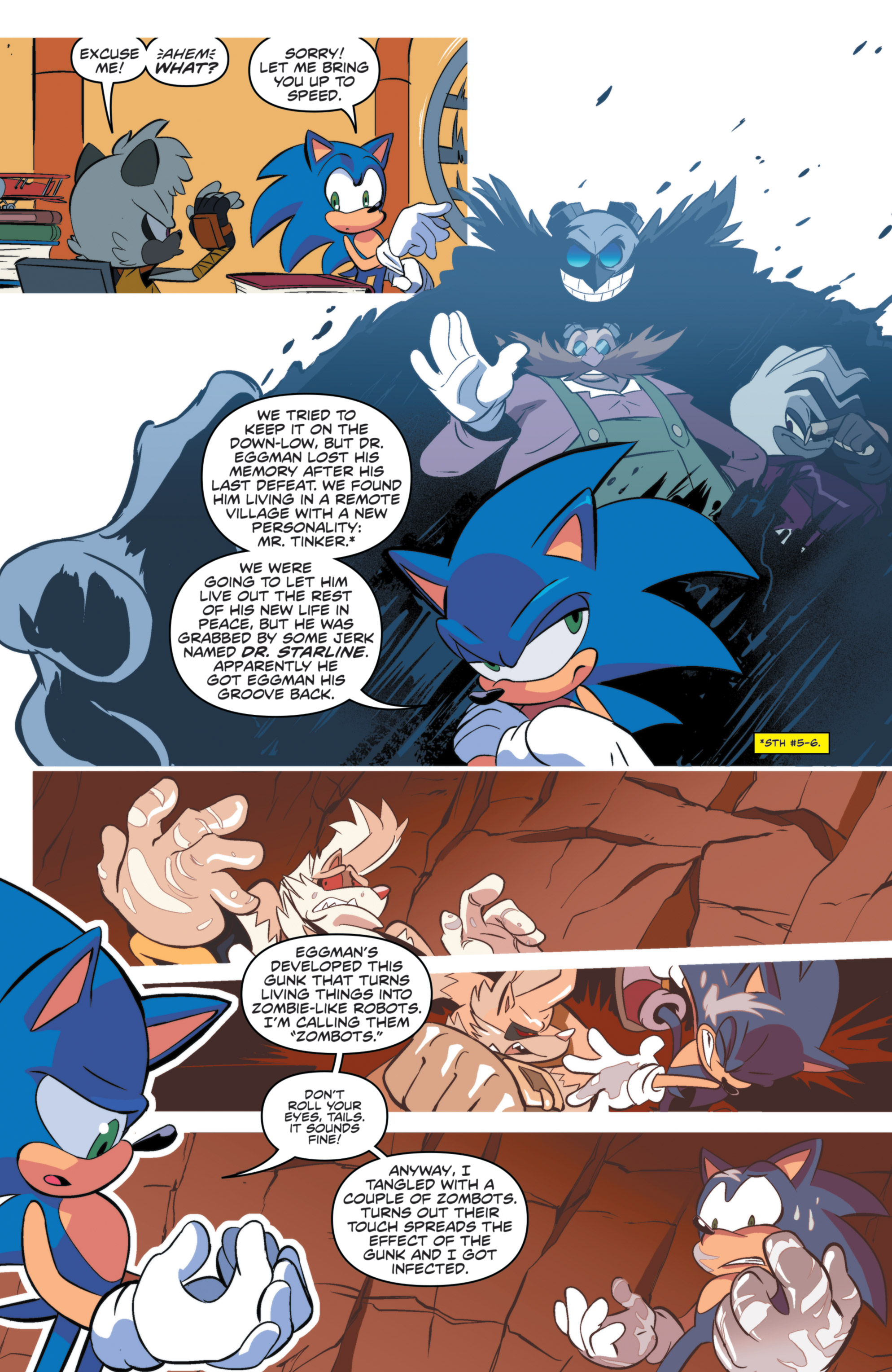 Sonic The Hedgehog (2018-): Chapter 16 - Page 7