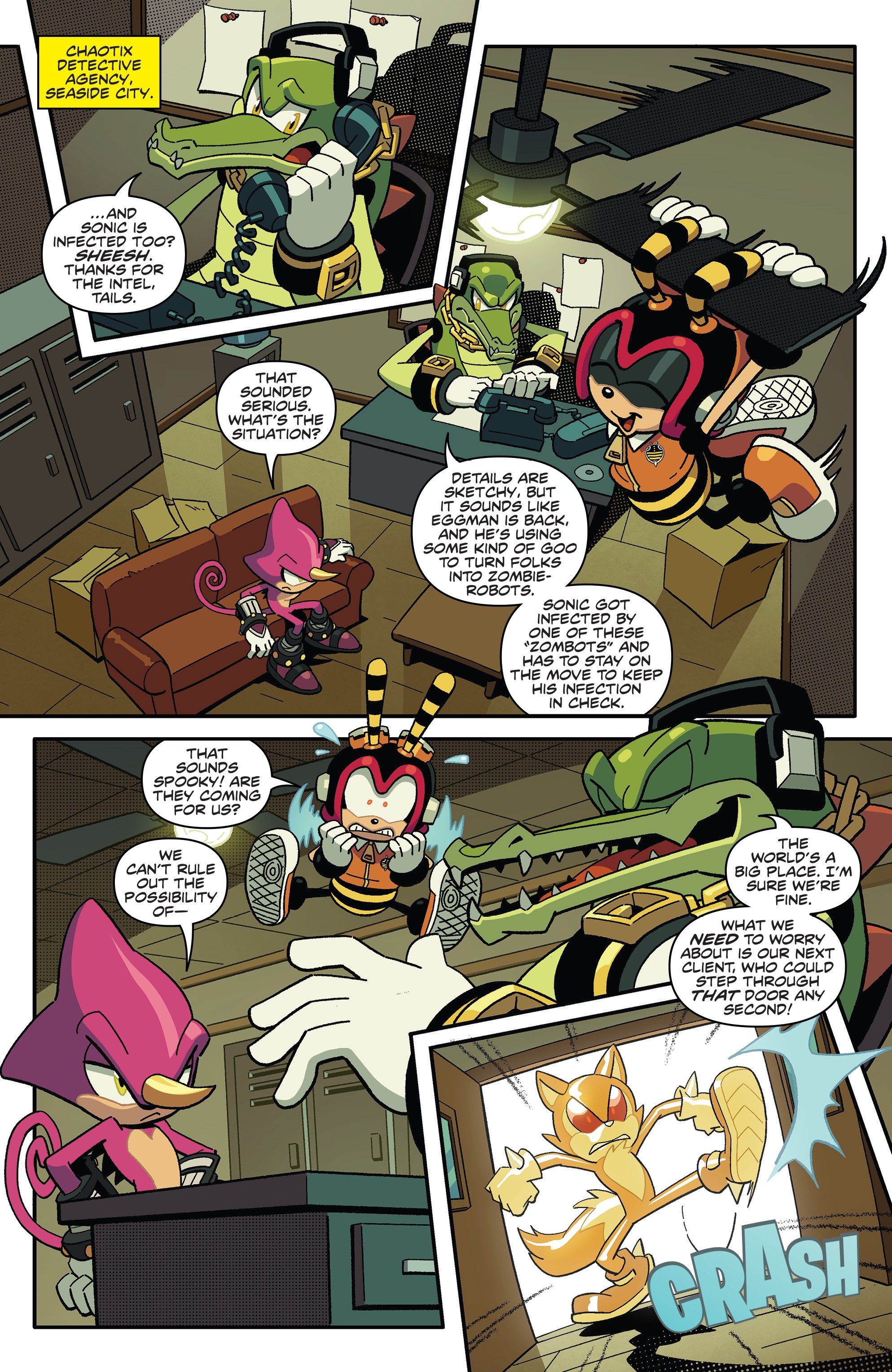 Sonic The Hedgehog (2018-): Chapter 17 - Page 5