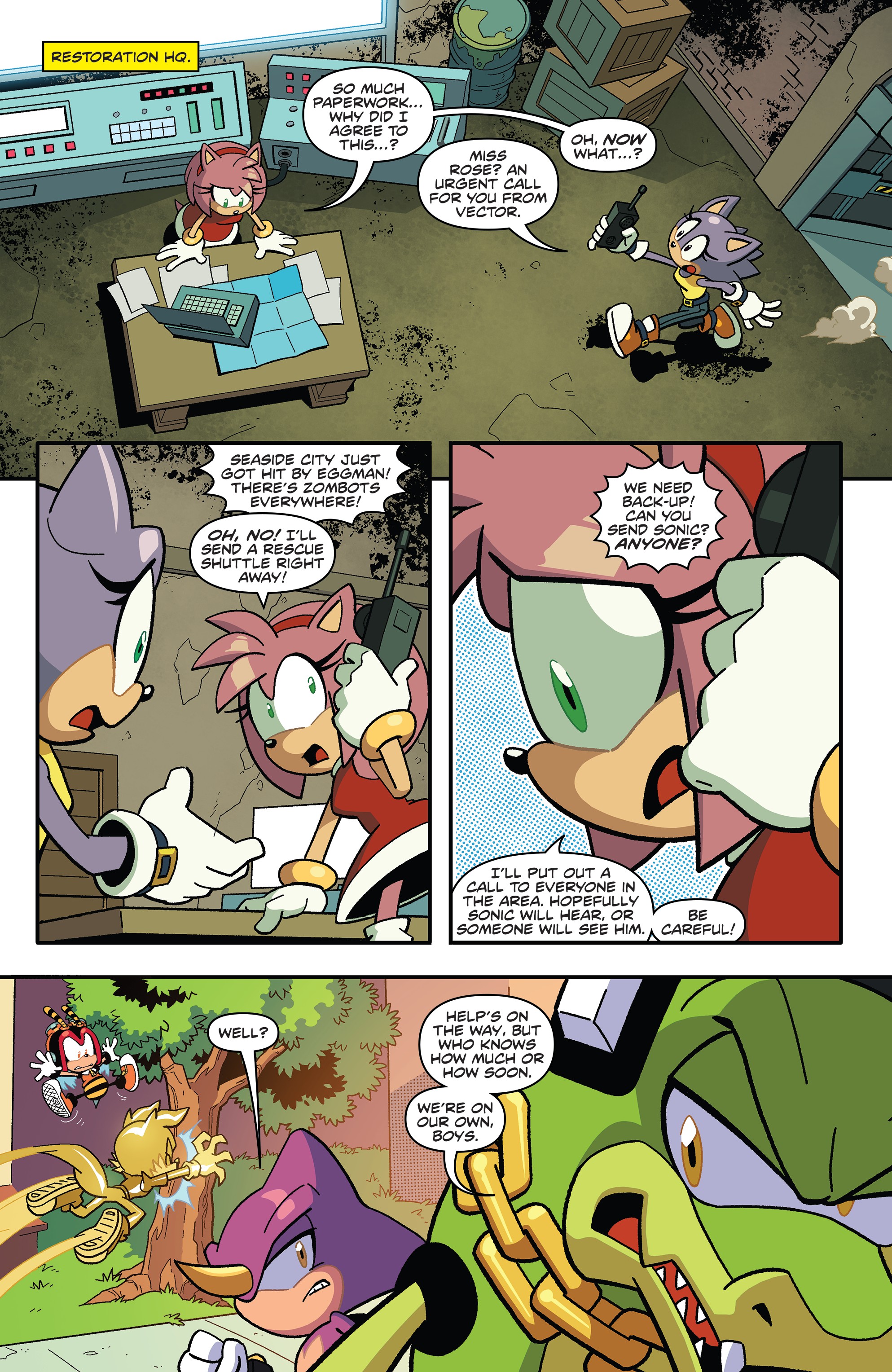Sonic The Hedgehog (2018-): Chapter 17 - Page 9