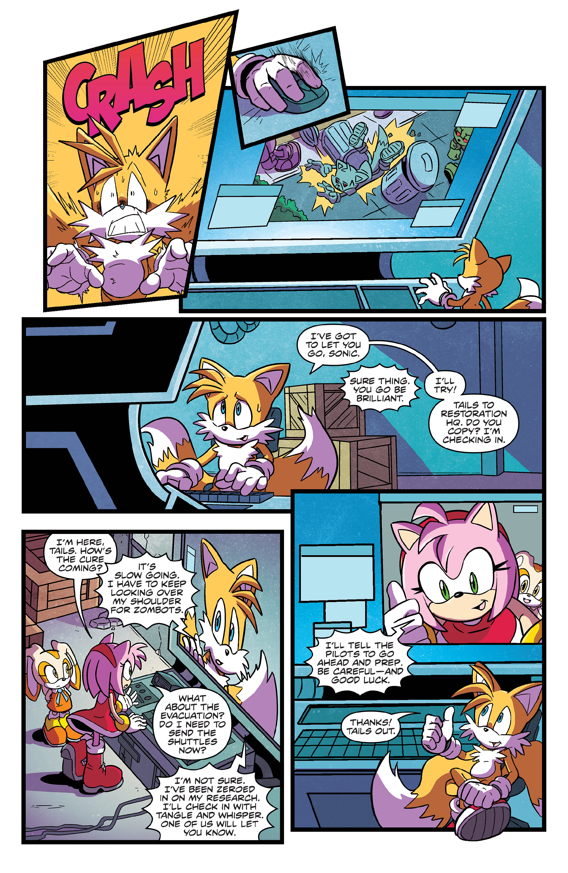 Sonic The Hedgehog (2018-): Chapter 21 - Page 8