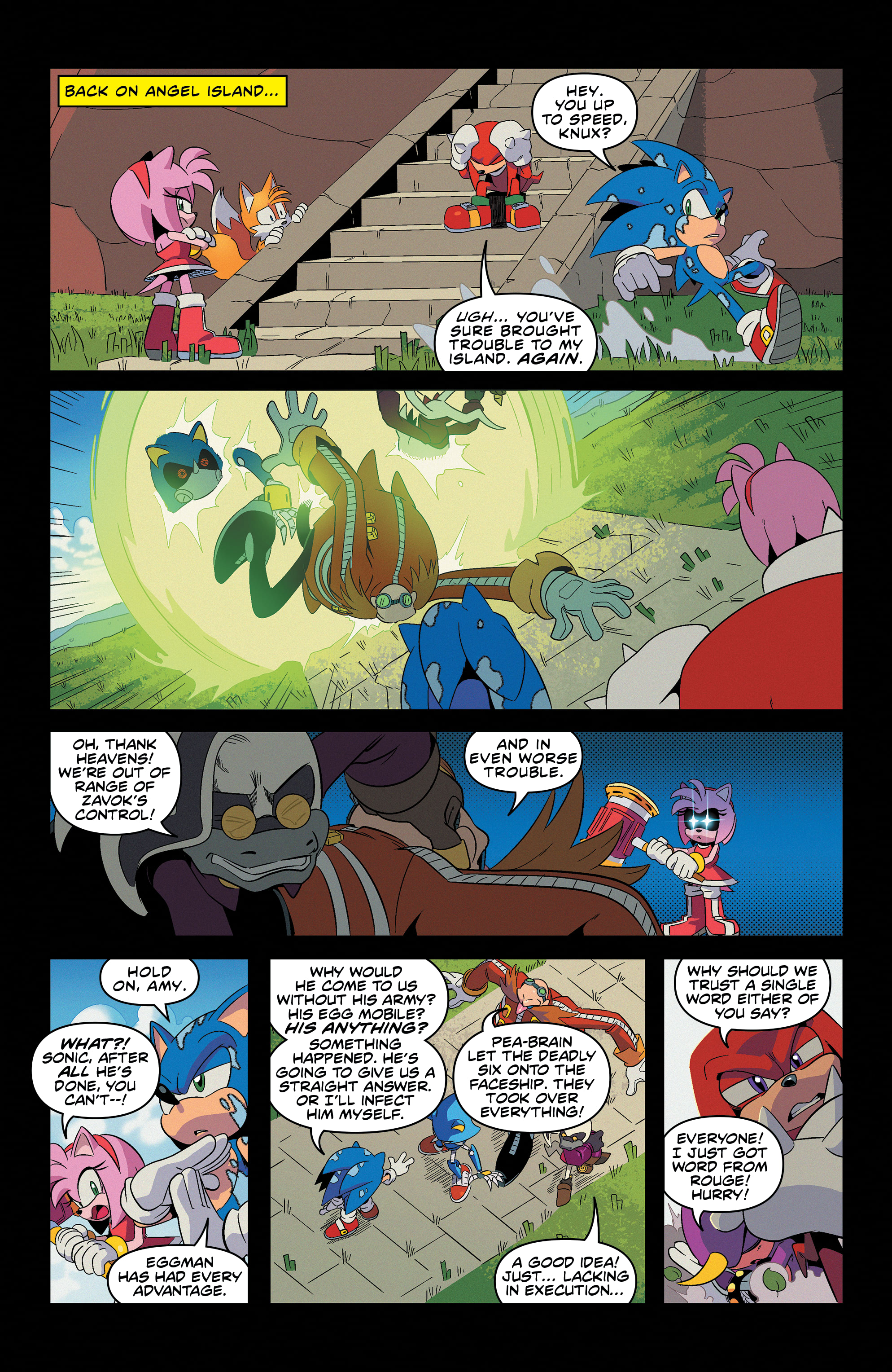 Sonic The Hedgehog (2018-): Chapter 25 - Page 14