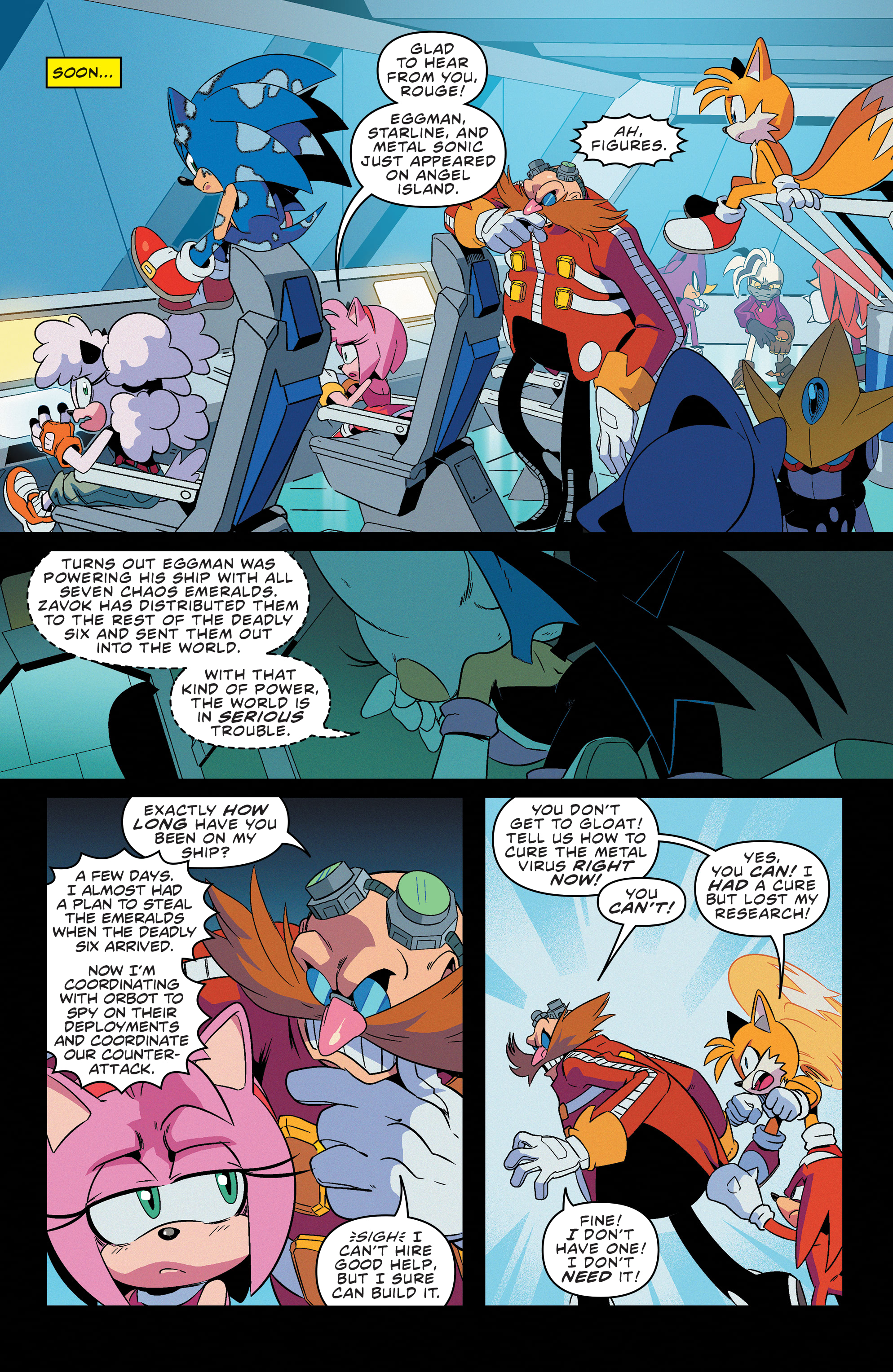 Sonic The Hedgehog (2018-): Chapter 25 - Page 15