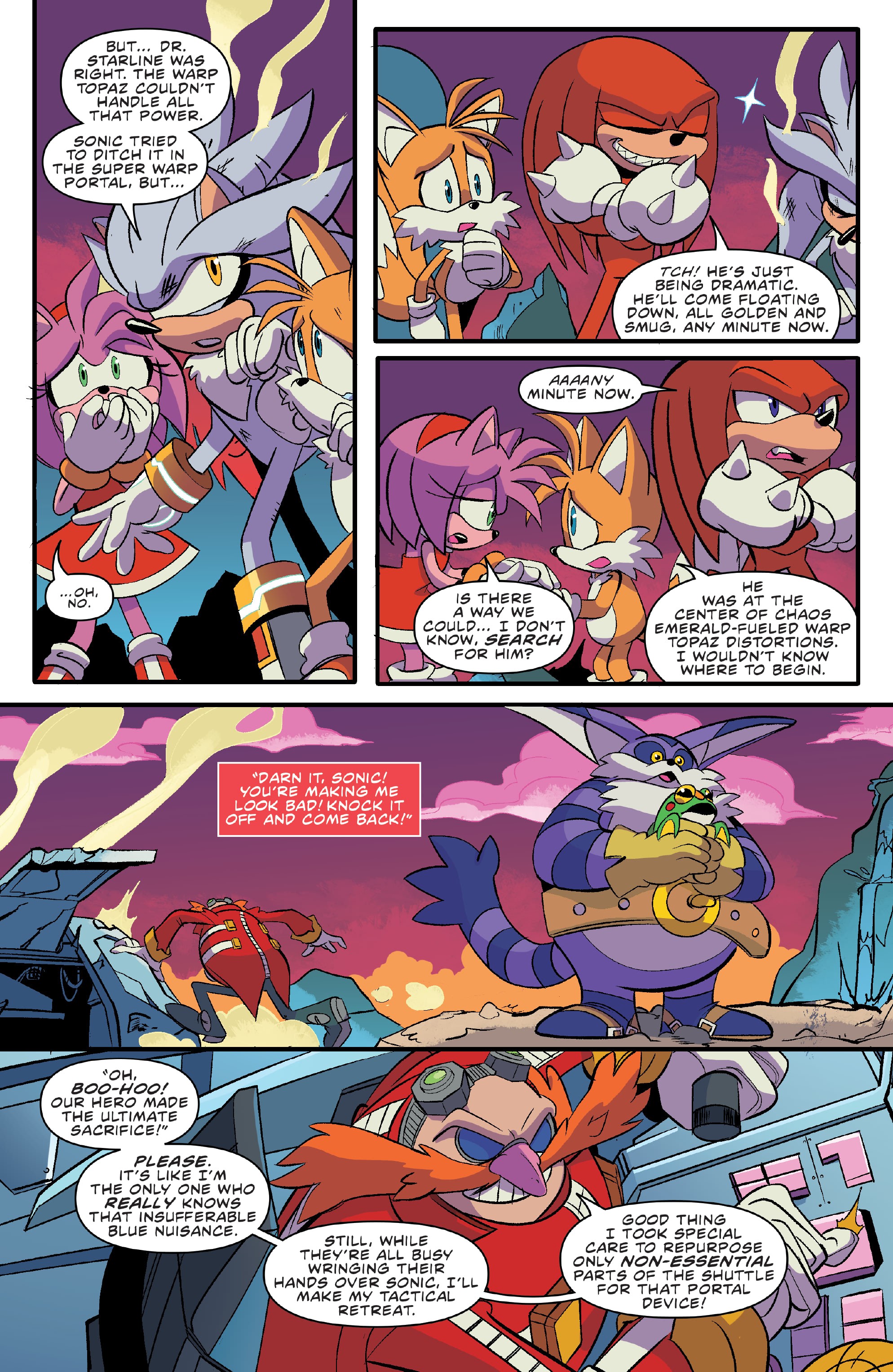 Sonic The Hedgehog (2018-): Chapter 30 - Page 6