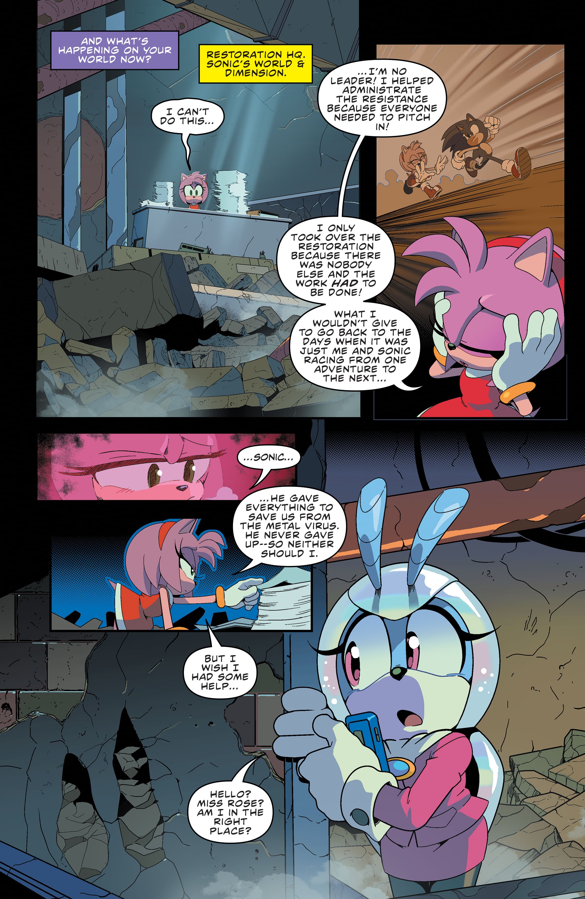 Sonic The Hedgehog (2018-): Chapter 31 - Page 7