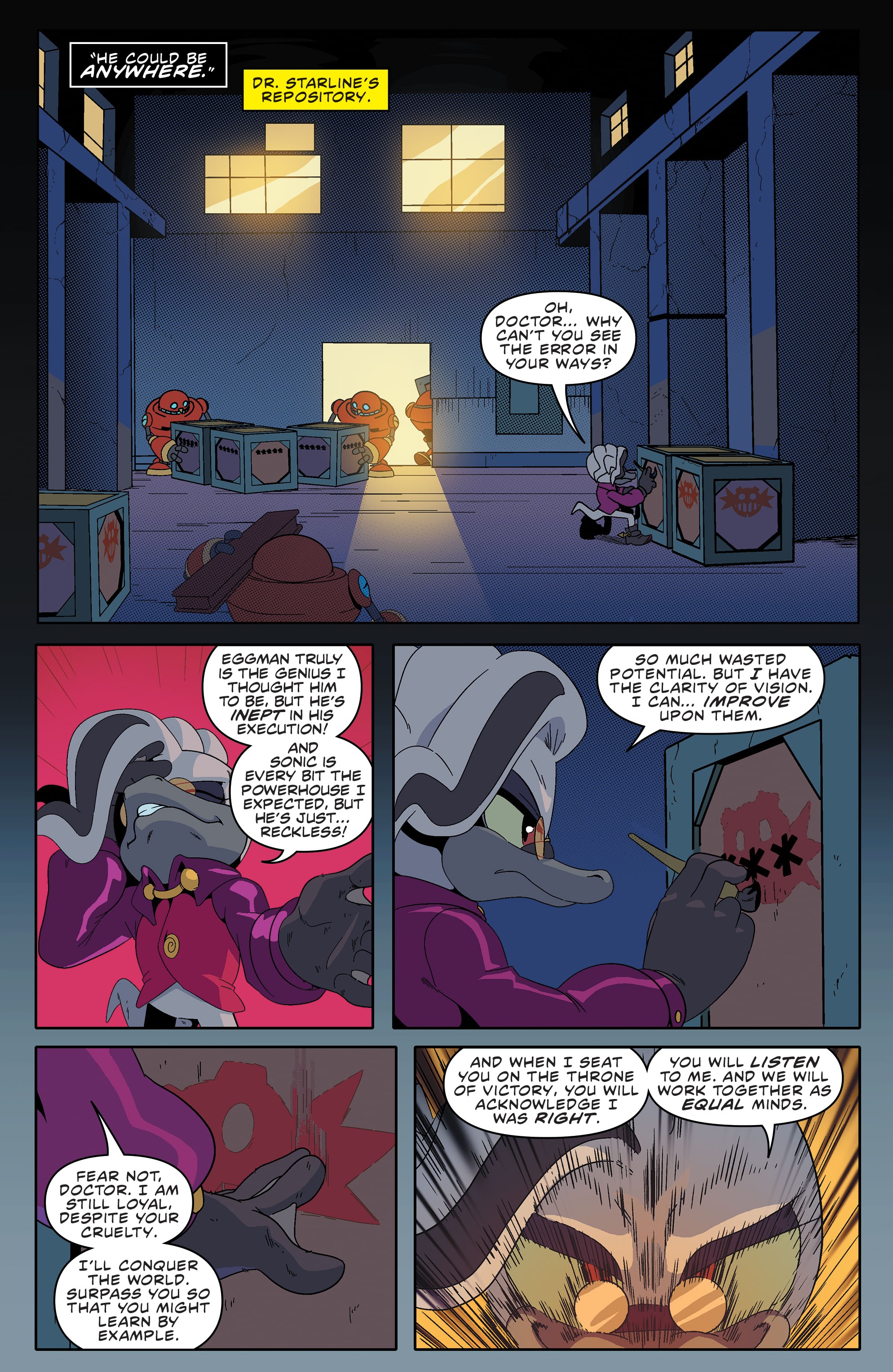 Sonic The Hedgehog (2018-): Chapter 31 - Page 16