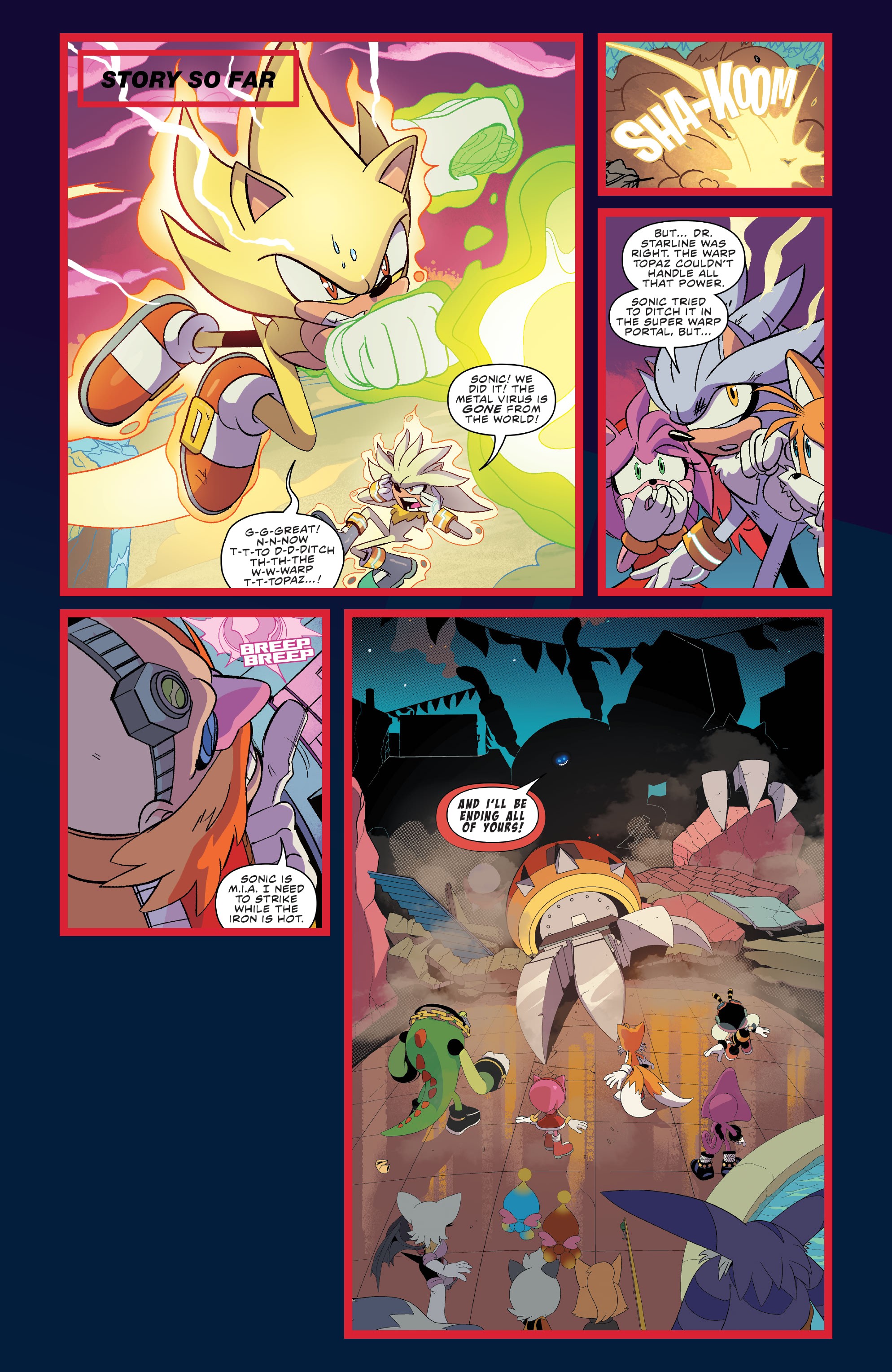 Sonic The Hedgehog (2018-): Chapter 32 - Page 3