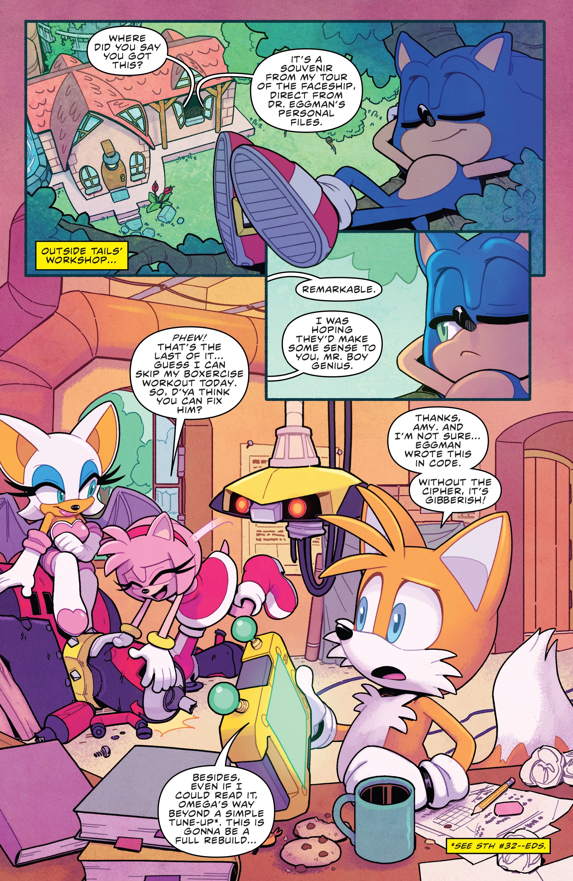 Sonic The Hedgehog (2018-): Chapter 33 - Page 5