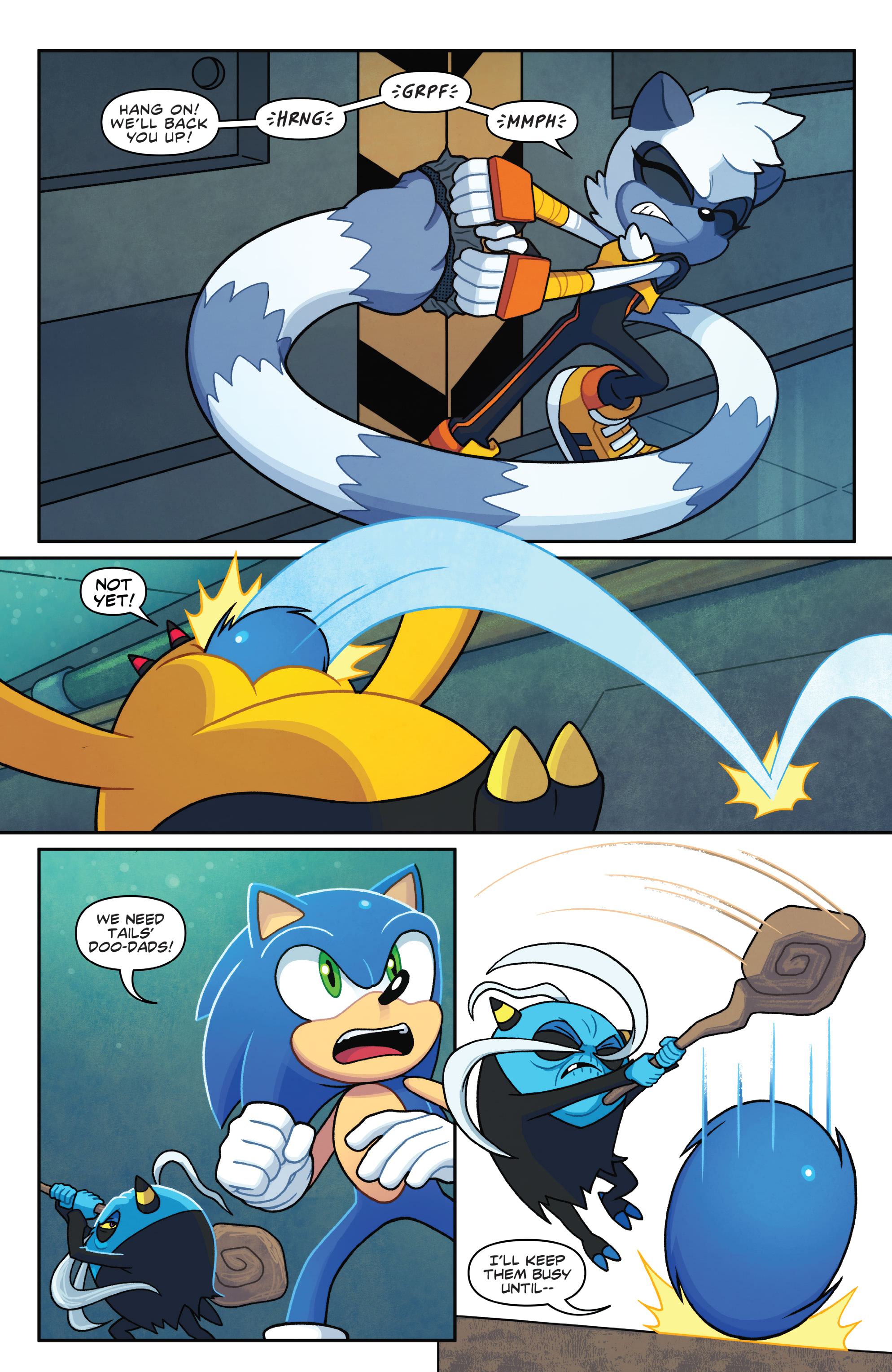 Sonic The Hedgehog (2018-): Chapter 43 - Page 7