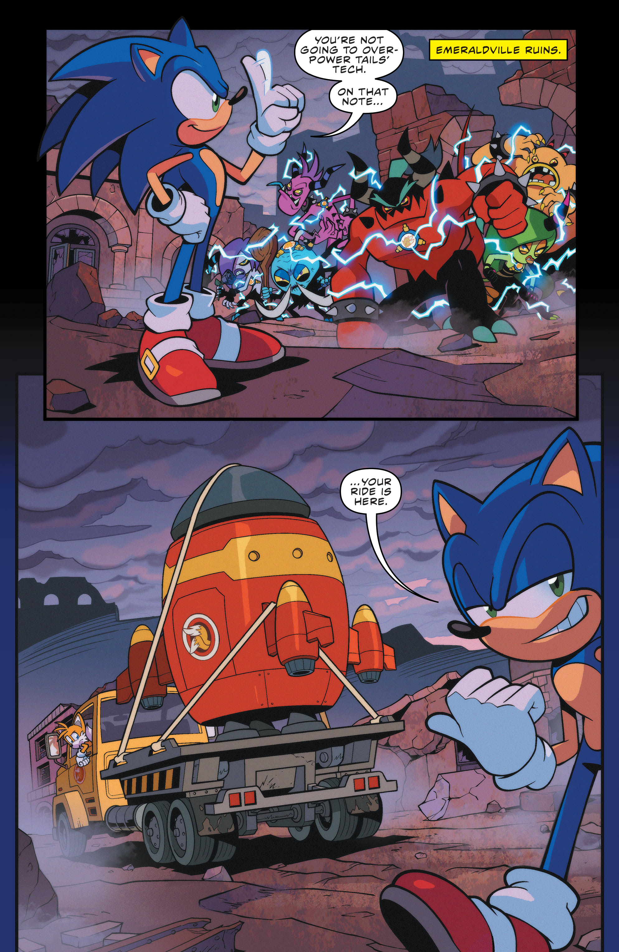 Sonic The Hedgehog (2018-): Chapter 44 - Page 5