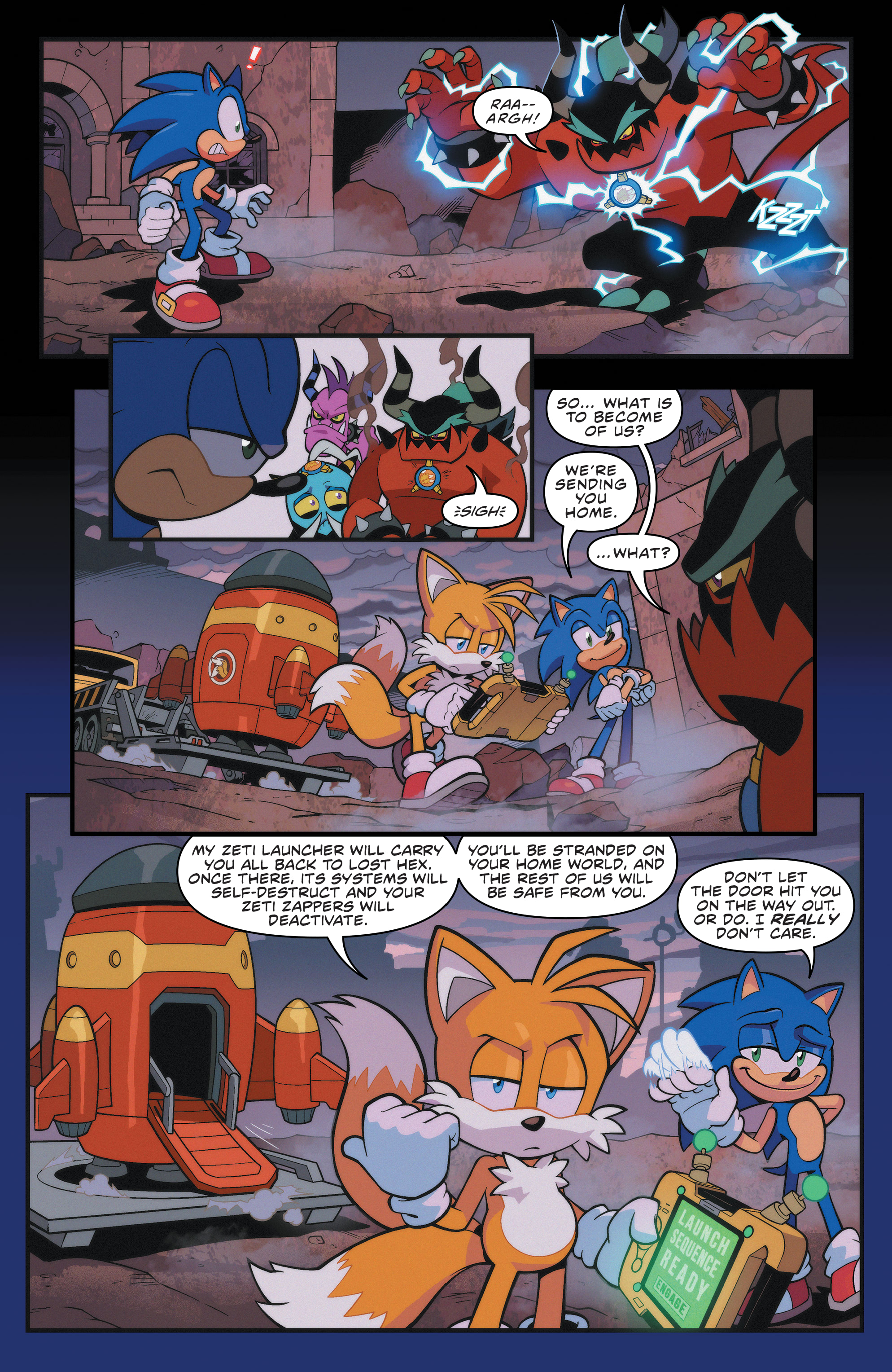 Sonic The Hedgehog (2018-): Chapter 44 - Page 6