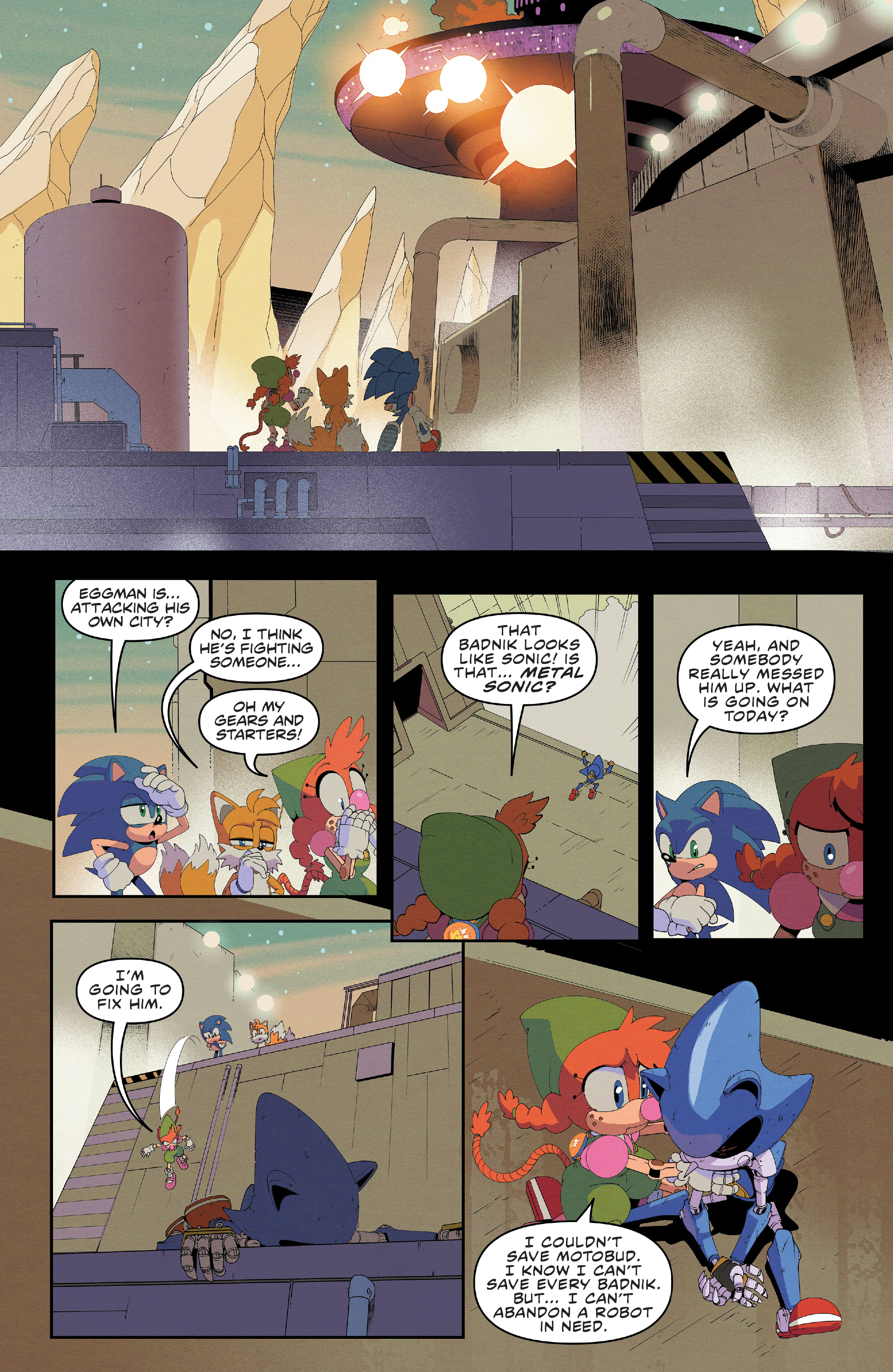 Sonic The Hedgehog (2018-): Chapter 50 - Page 6