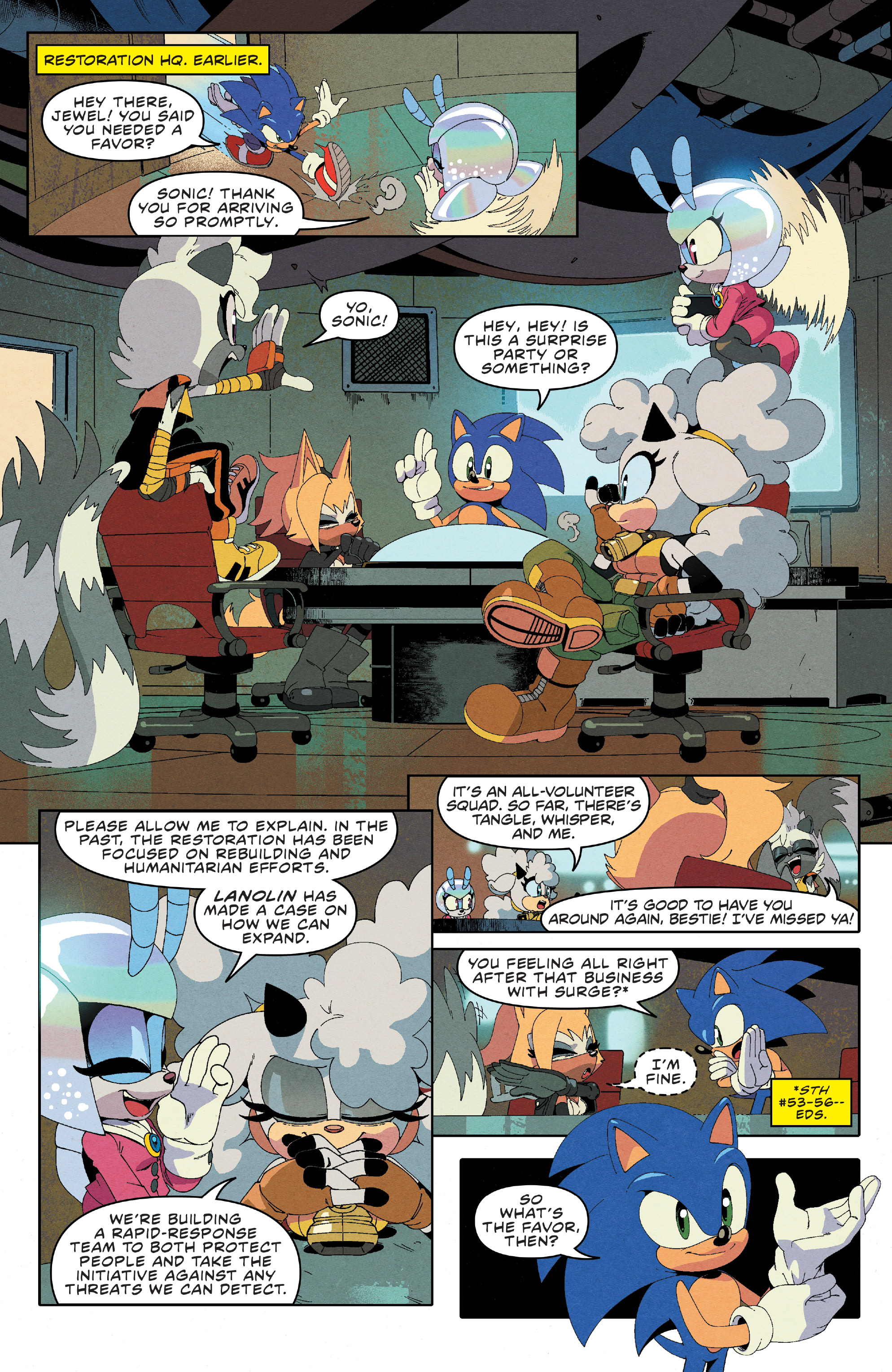 Sonic The Hedgehog (2018-): Chapter 57 - Page 8