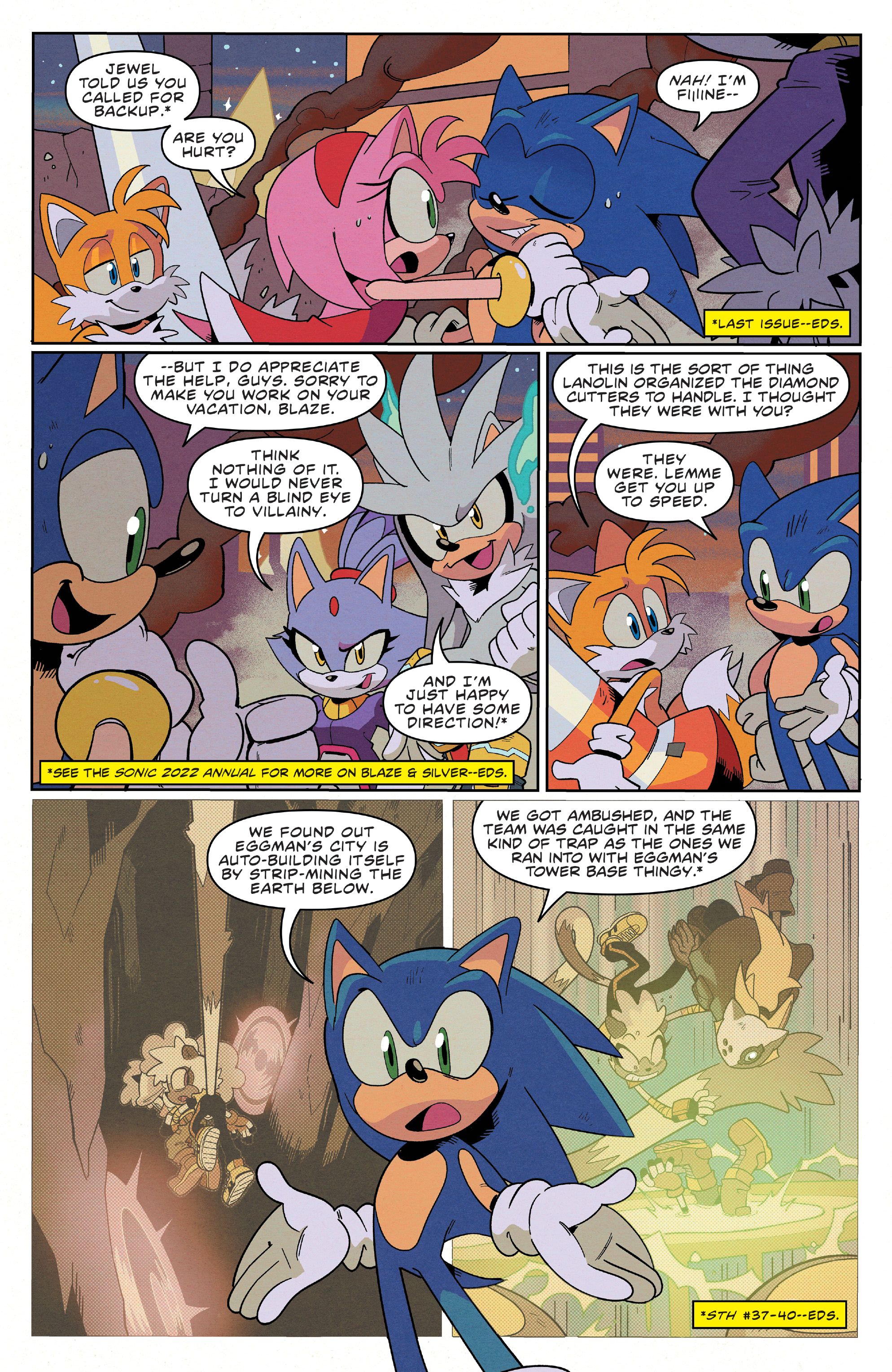 Sonic The Hedgehog (2018-): Chapter 58 - Page 7