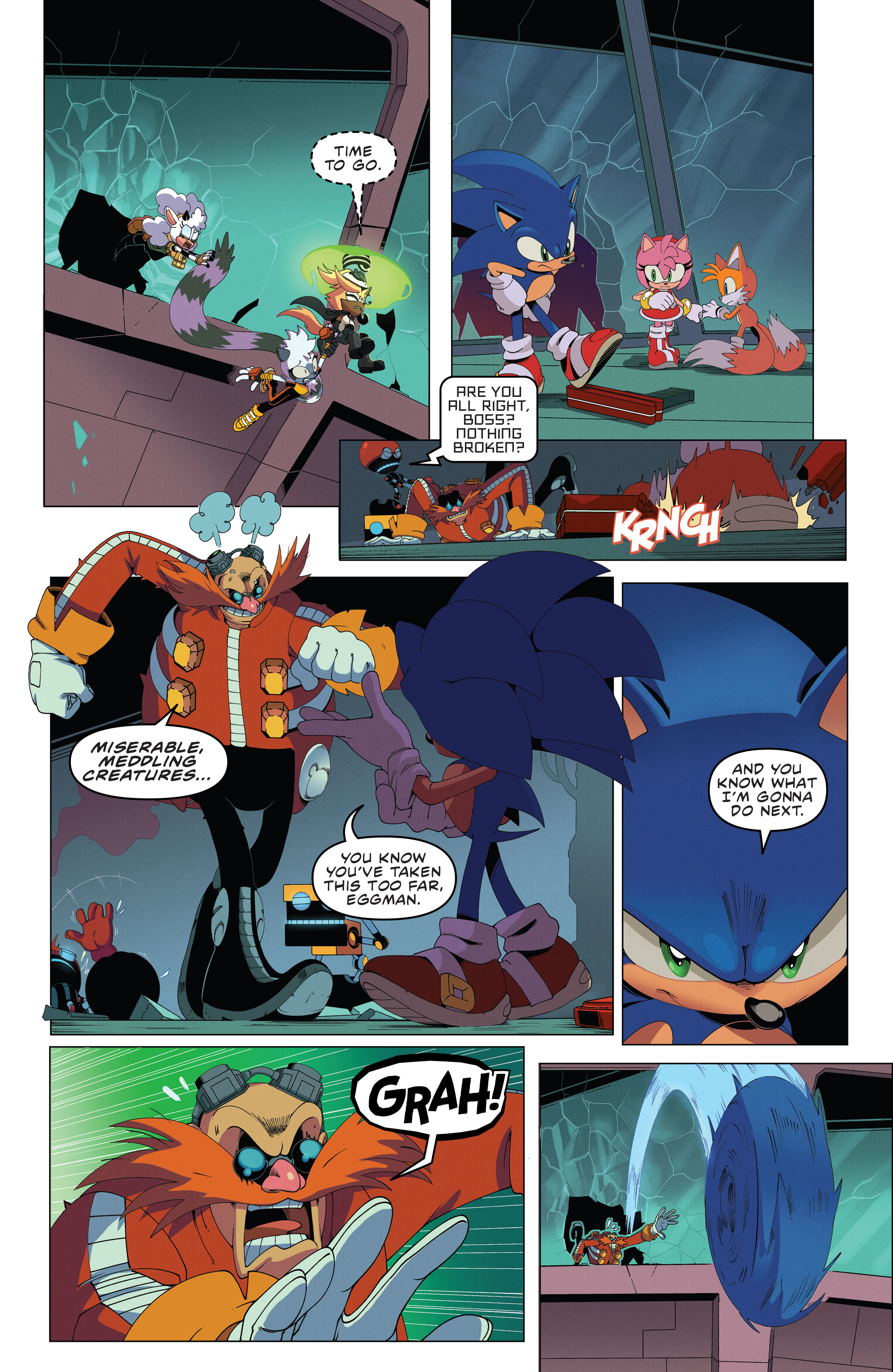 Sonic The Hedgehog (2018-): Chapter 61 - Page 12