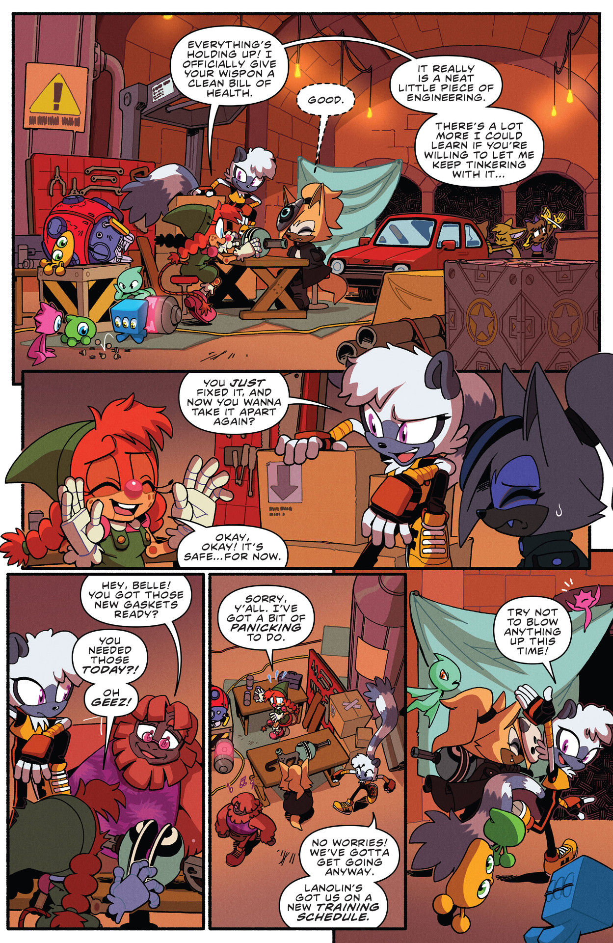 Sonic The Hedgehog (2018-): Chapter 63 - Page 5