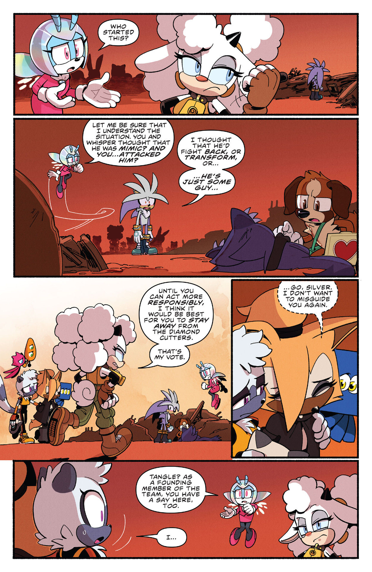 Sonic The Hedgehog (2018-): Chapter 64 - Page 13