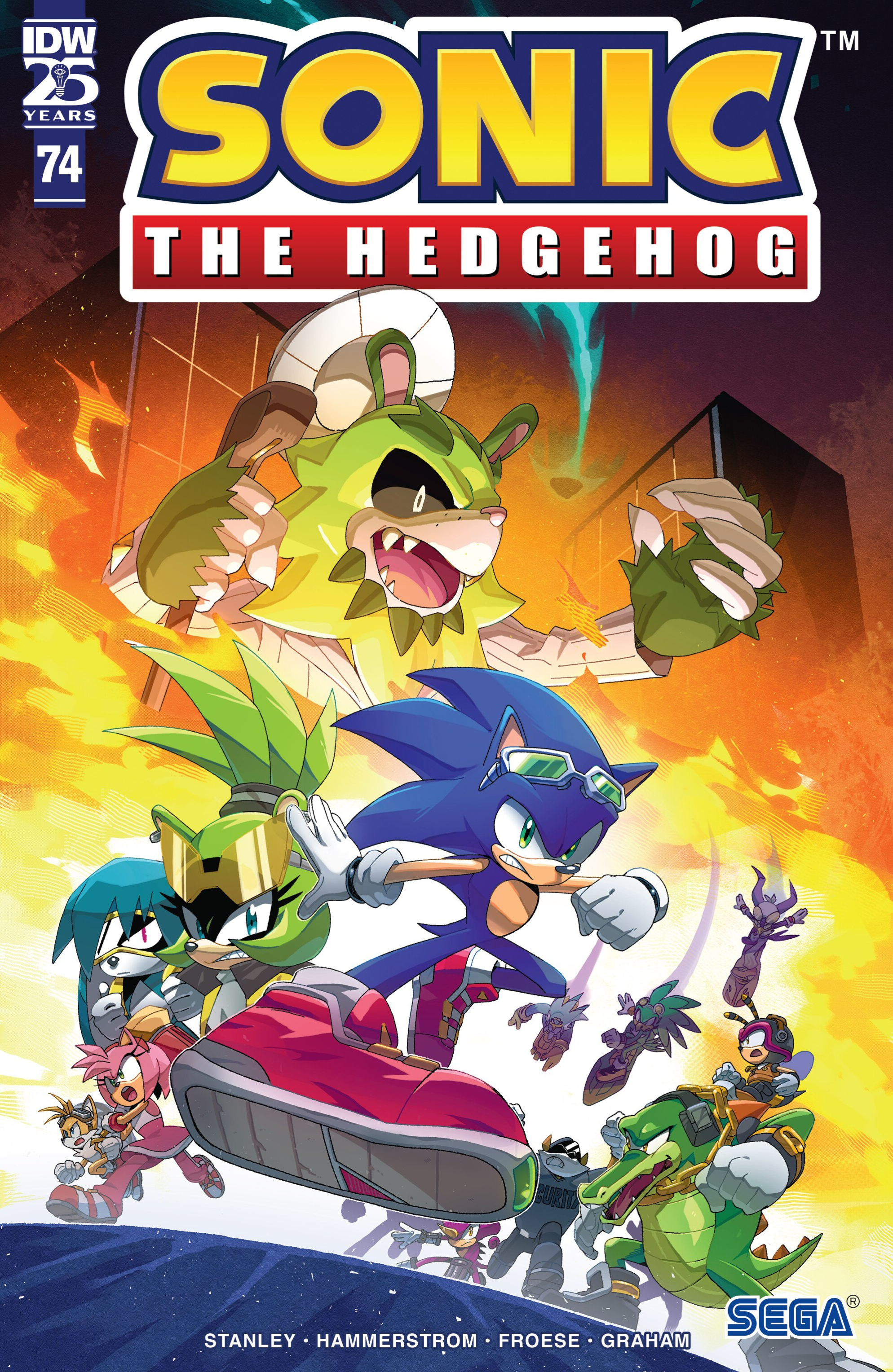 Sonic The Hedgehog (2018-): Chapter 74 - Page 1