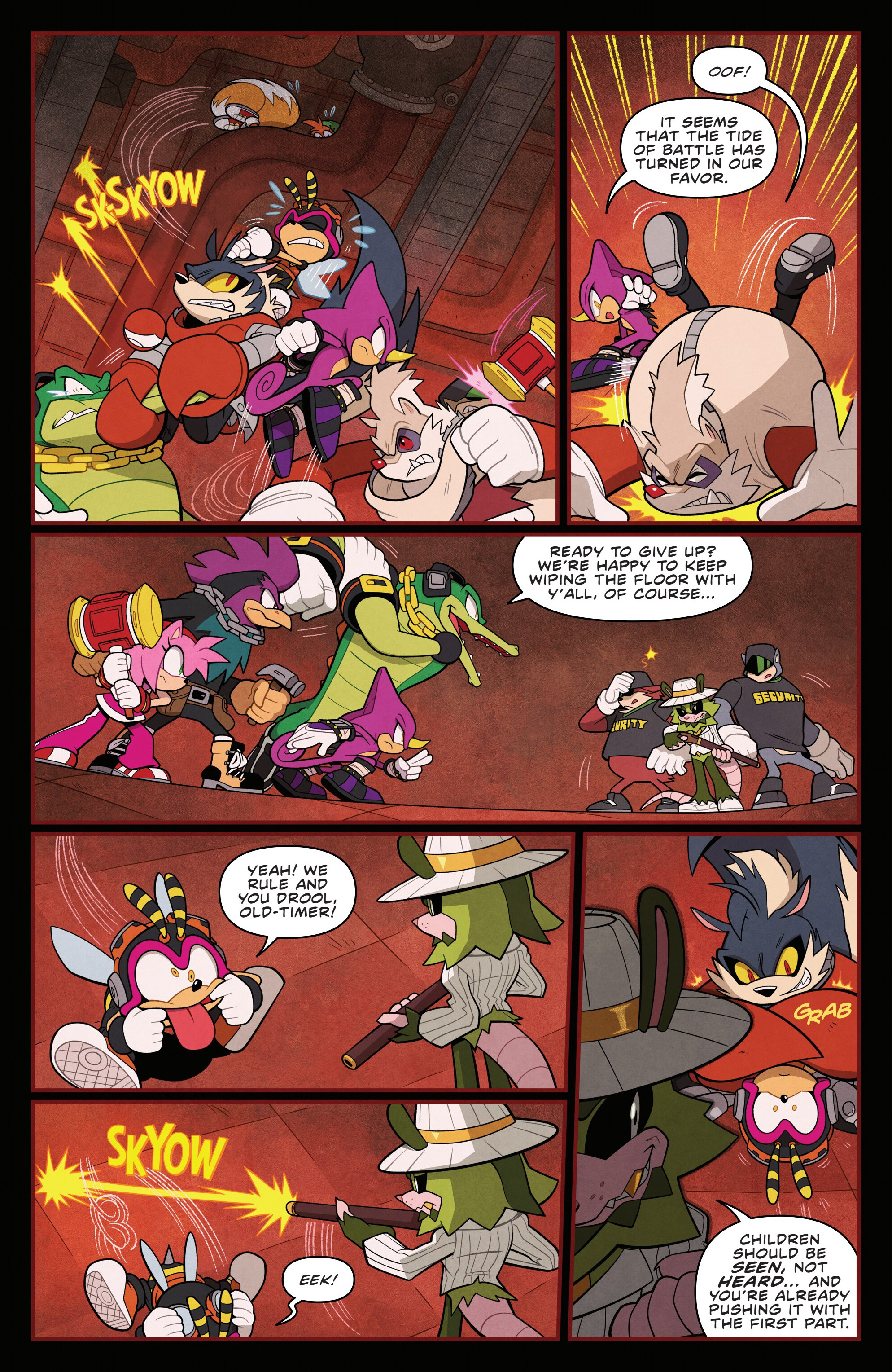 Sonic The Hedgehog (2018-): Chapter 74 - Page 7