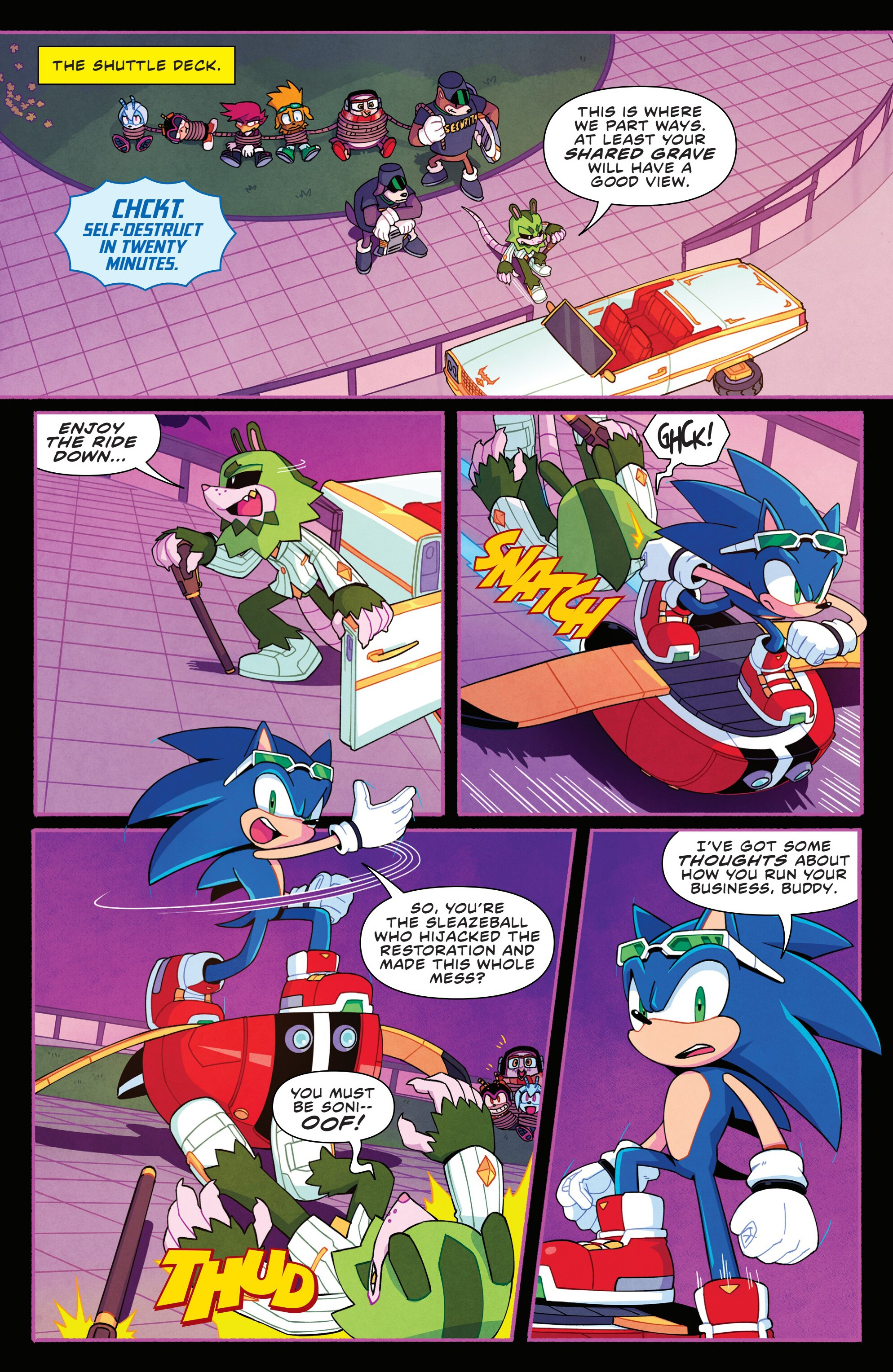 Sonic The Hedgehog (2018-): Chapter 75 - Page 9