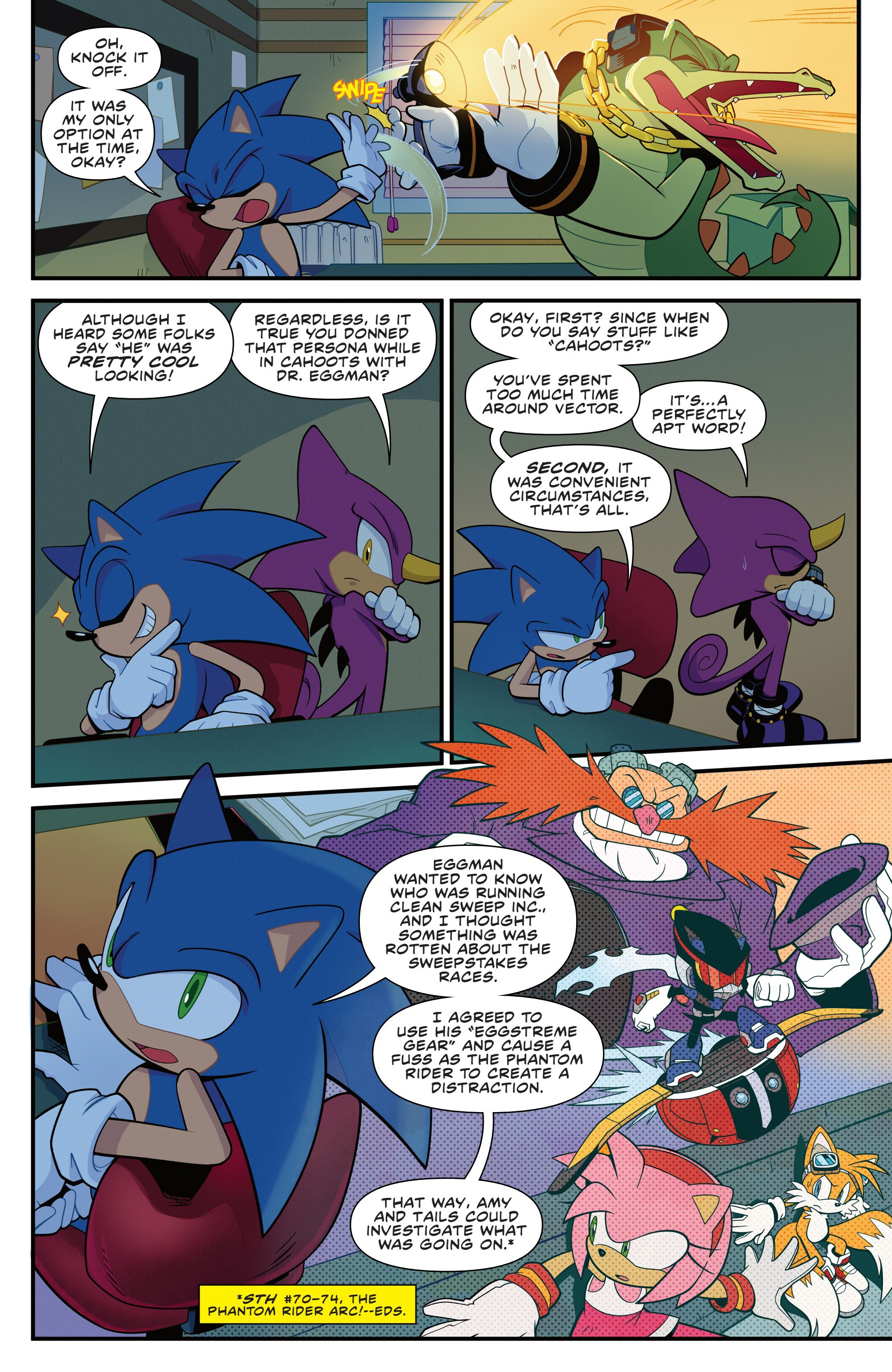 Sonic The Hedgehog (2018-): Chapter 76 - Page 7
