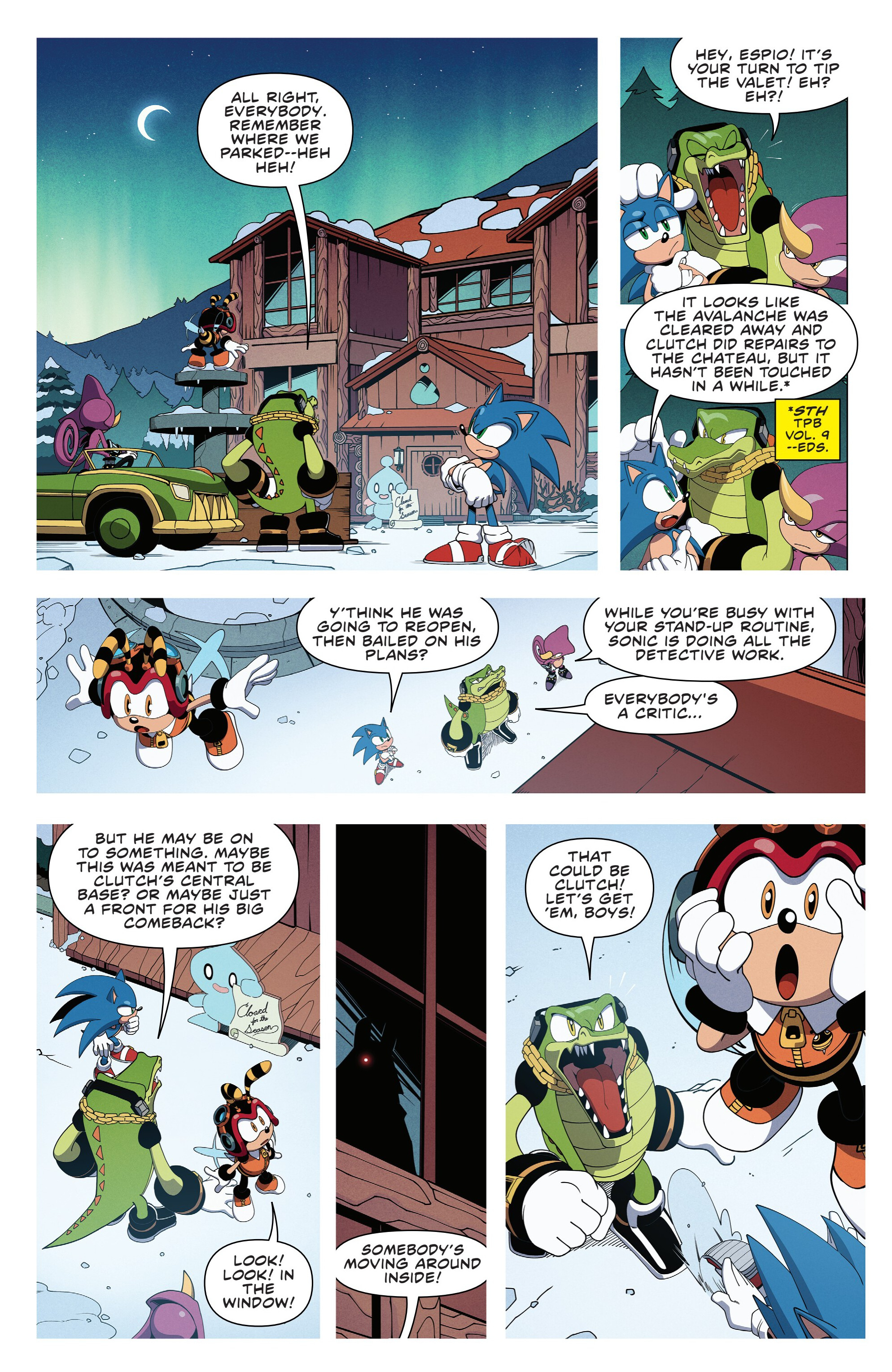 Sonic The Hedgehog (2018-): Chapter 77 - Page 6