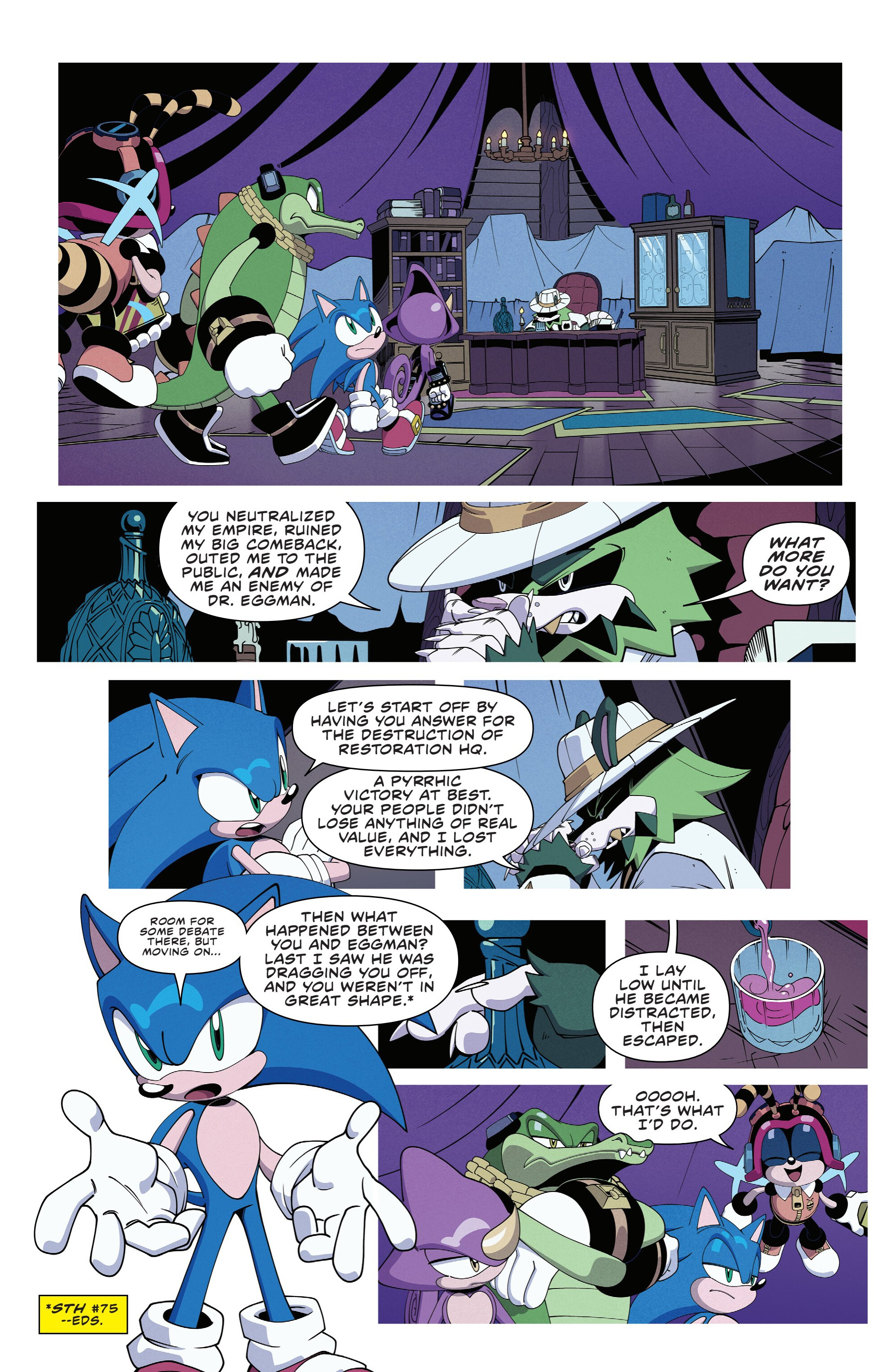Sonic The Hedgehog (2018-): Chapter 77 - Page 15