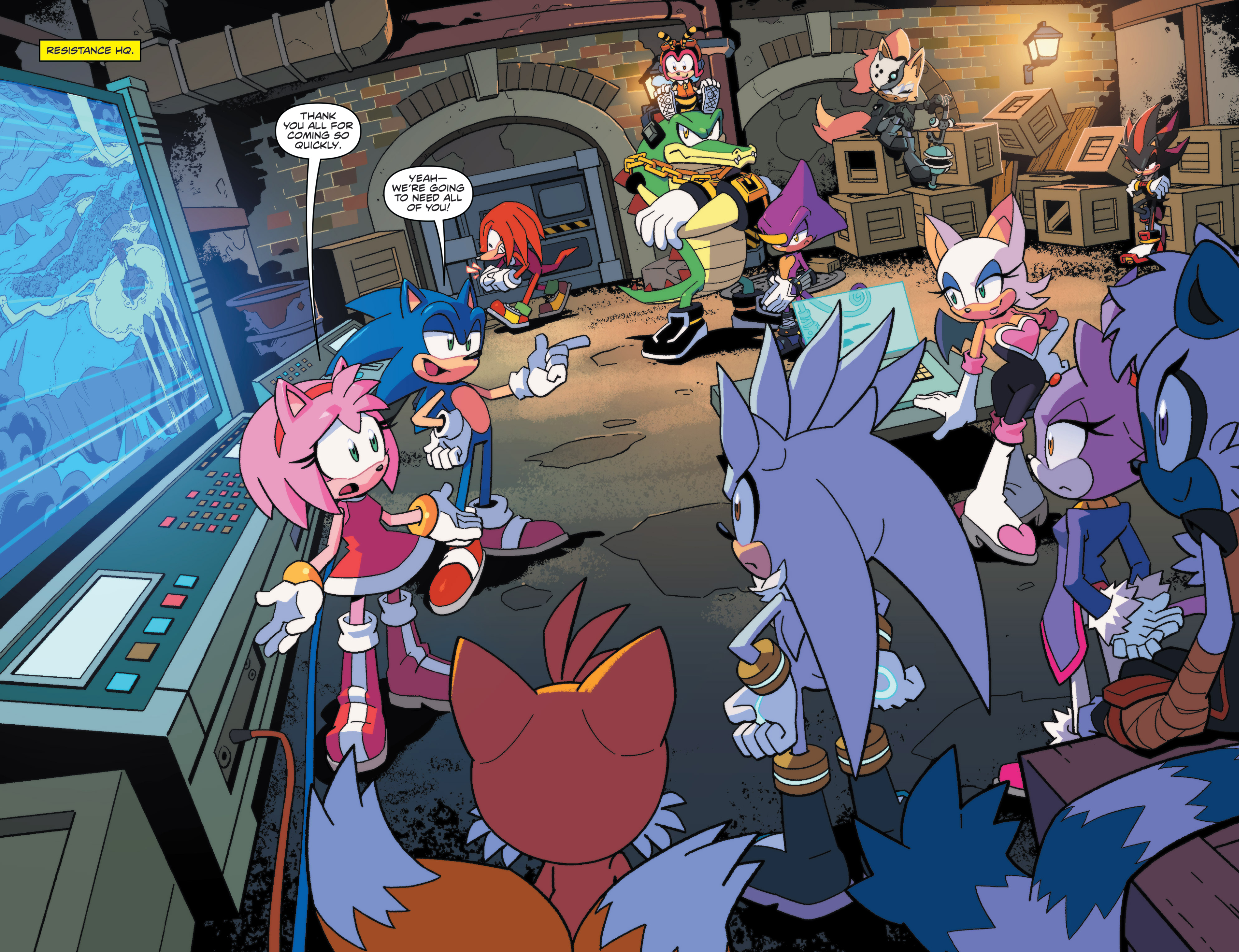 Sonic The Hedgehog (2018-): Chapter 9 - Page 7
