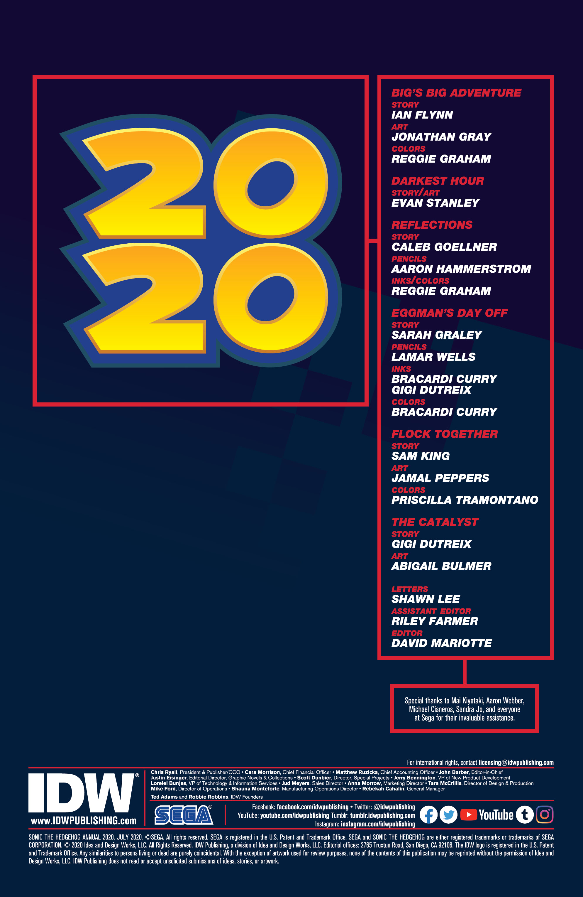 Sonic The Hedgehog (2018-): Chapter Annual2020 - Page 2