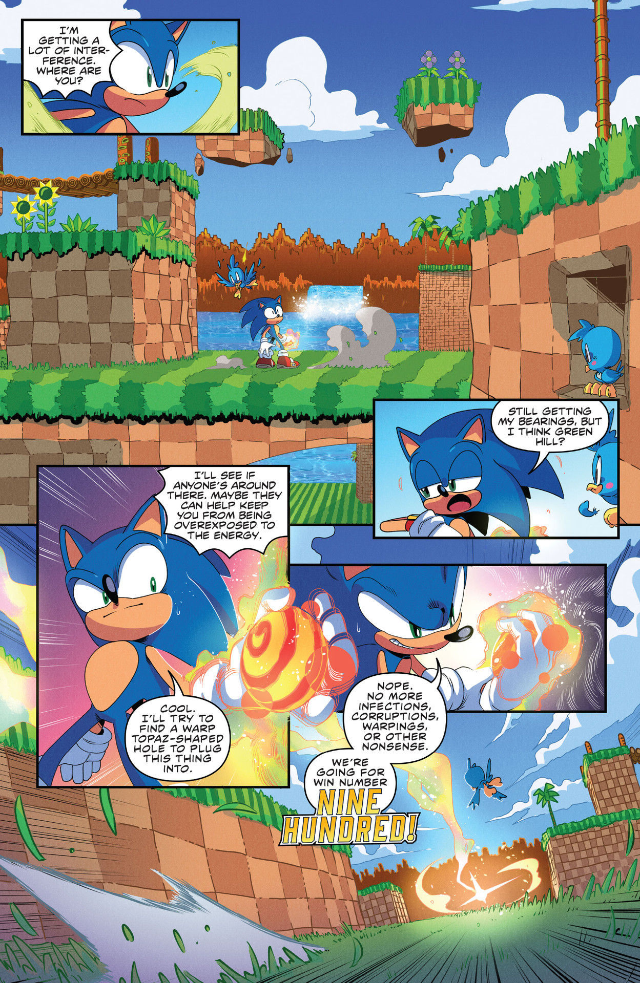 Sonic the Hedgehog: 900th Adventure (2023-): Chapter 1 - Page 10