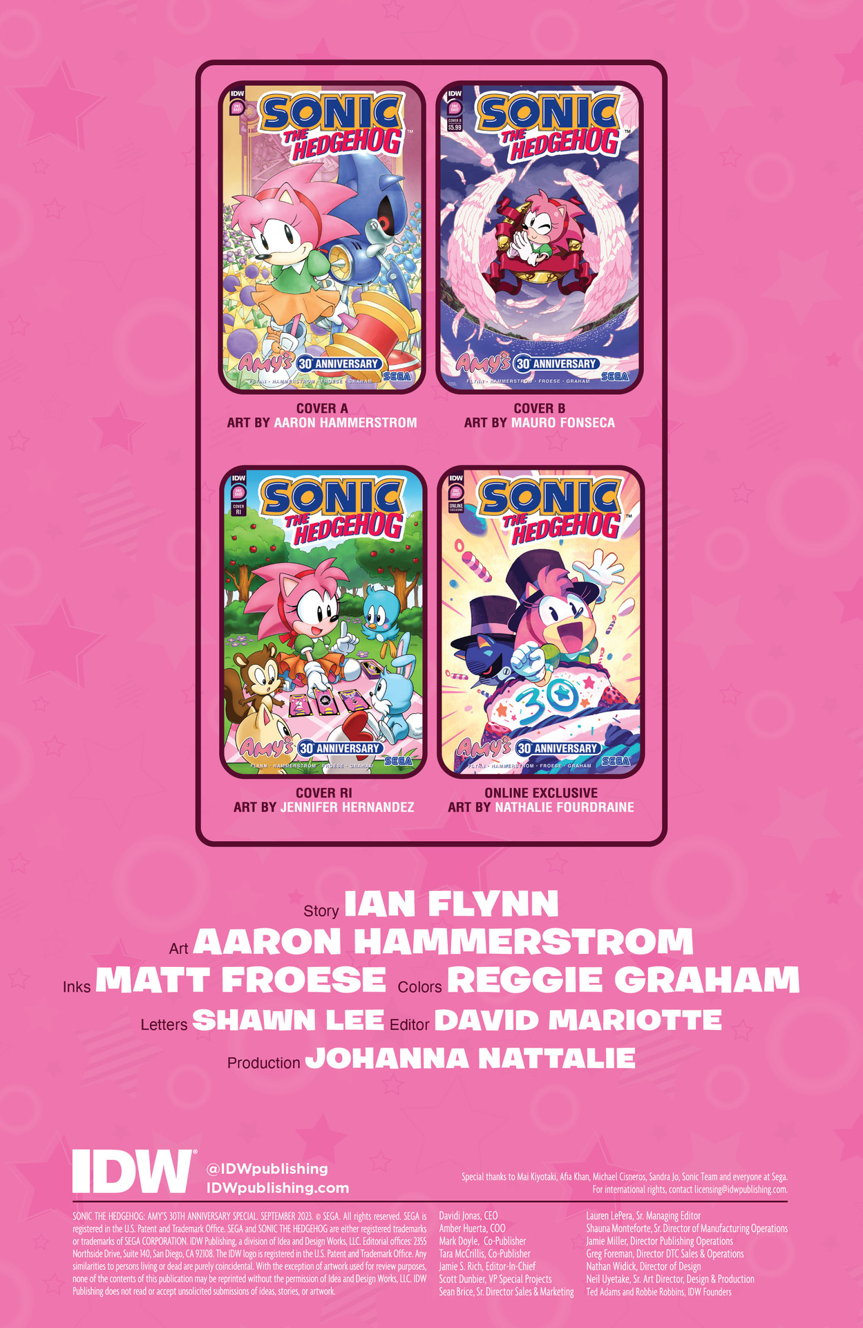 Sonic The Hedgehog: Amy's 30th Anniversary Special (2023): Chapter 1 - Page 2