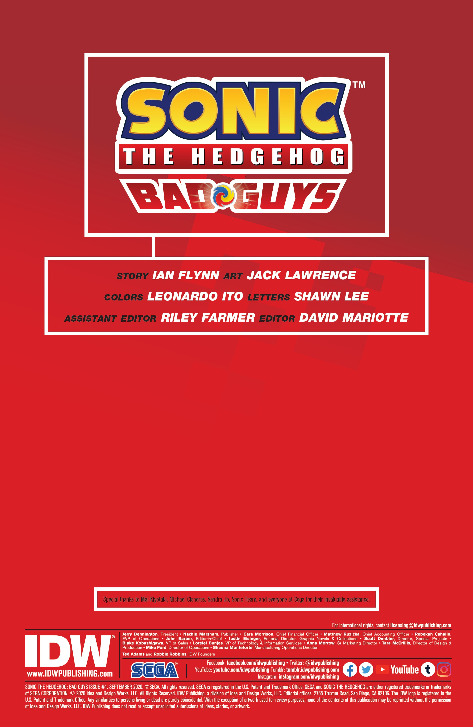 Sonic The Hedgehog: Bad Guys (2020): Chapter 1 - Page 2