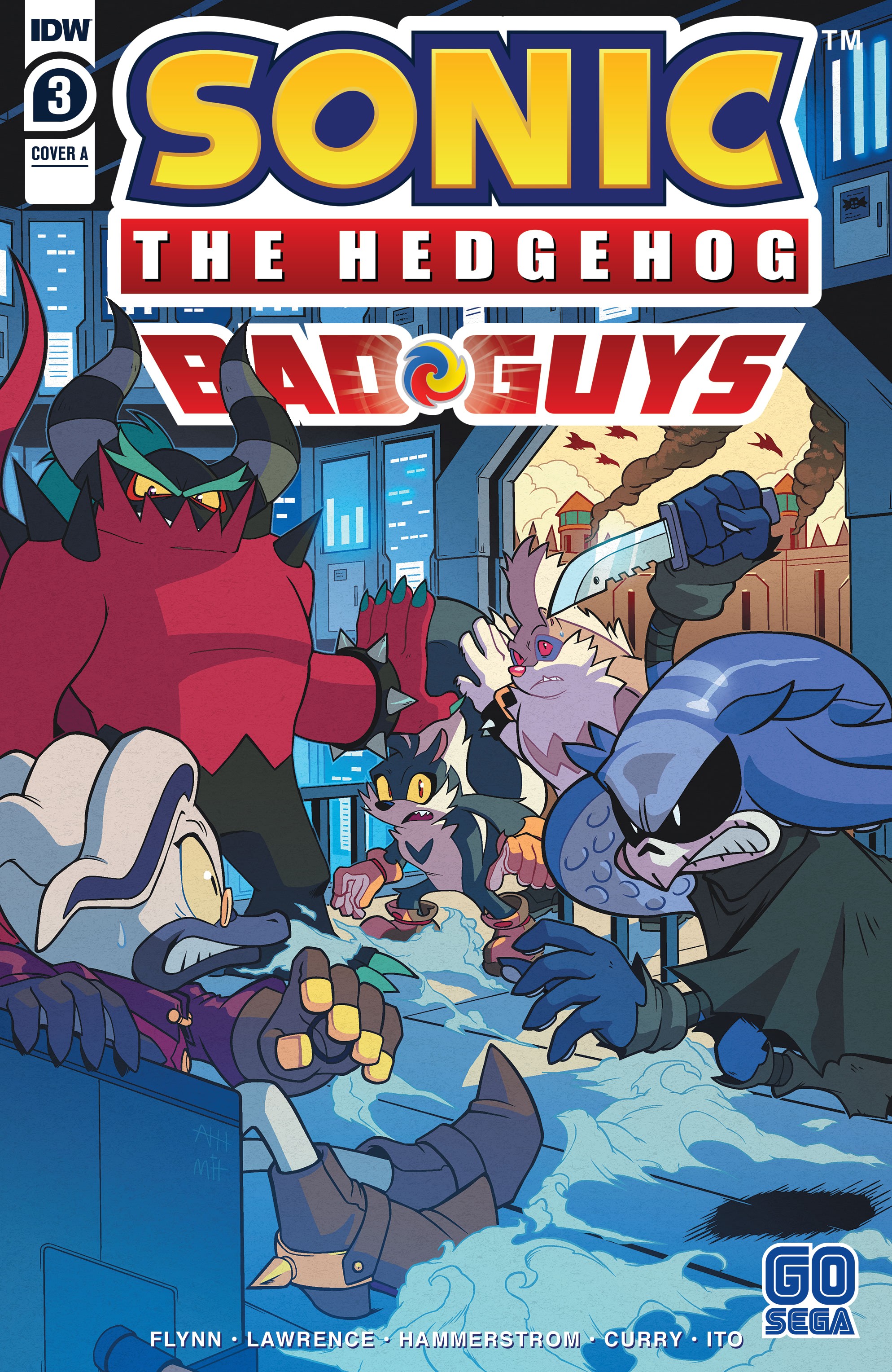 Sonic The Hedgehog: Bad Guys (2020): Chapter 3 - Page 1