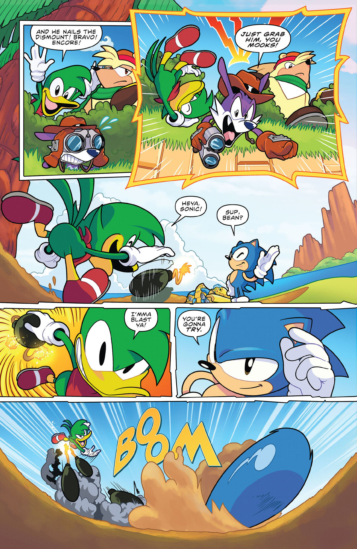 Sonic the Hedgehog: Fang the Hunter (2024-): Chapter 1 - Page 5