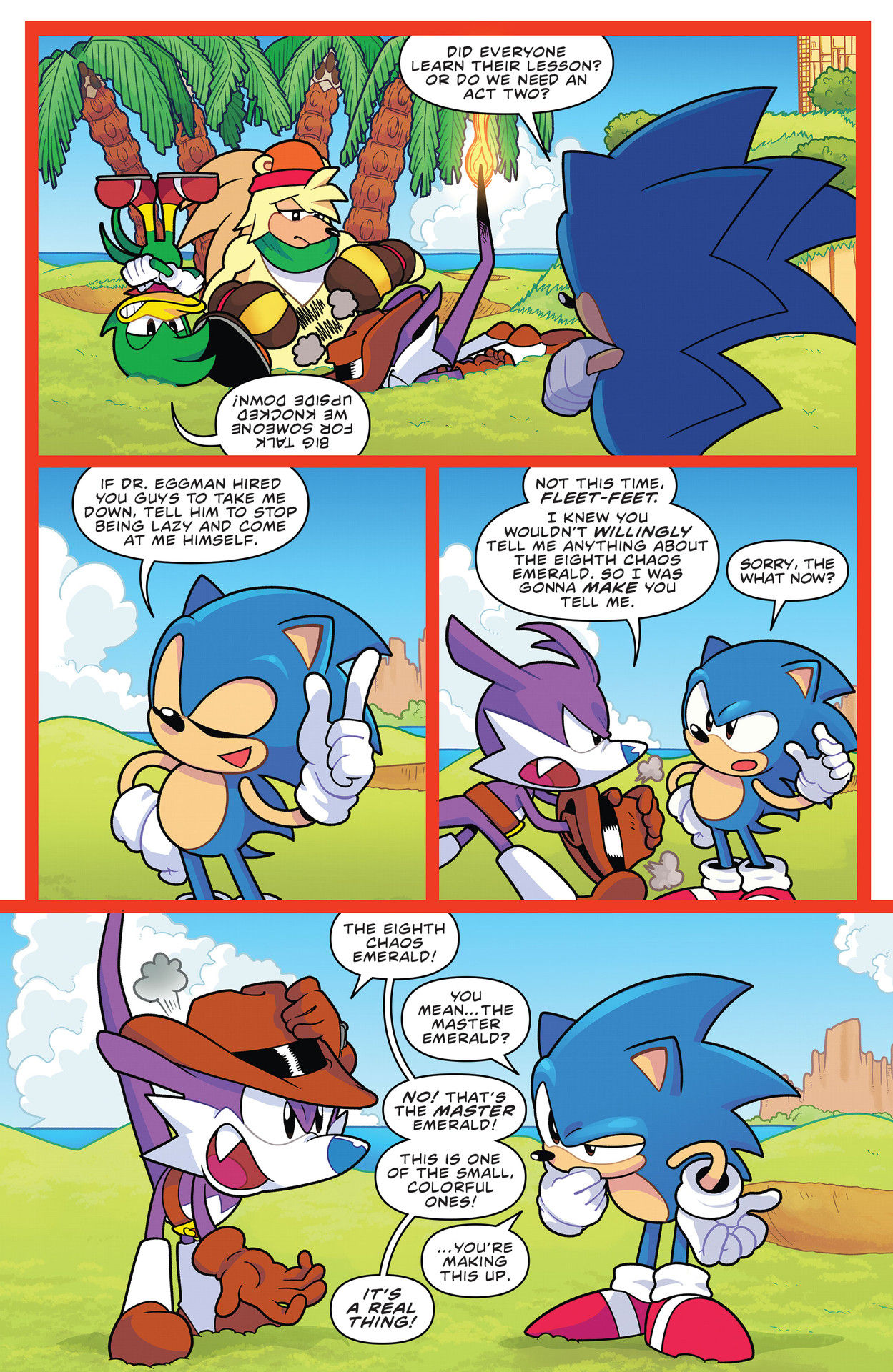 Sonic the Hedgehog: Fang the Hunter (2024-): Chapter 1 - Page 8