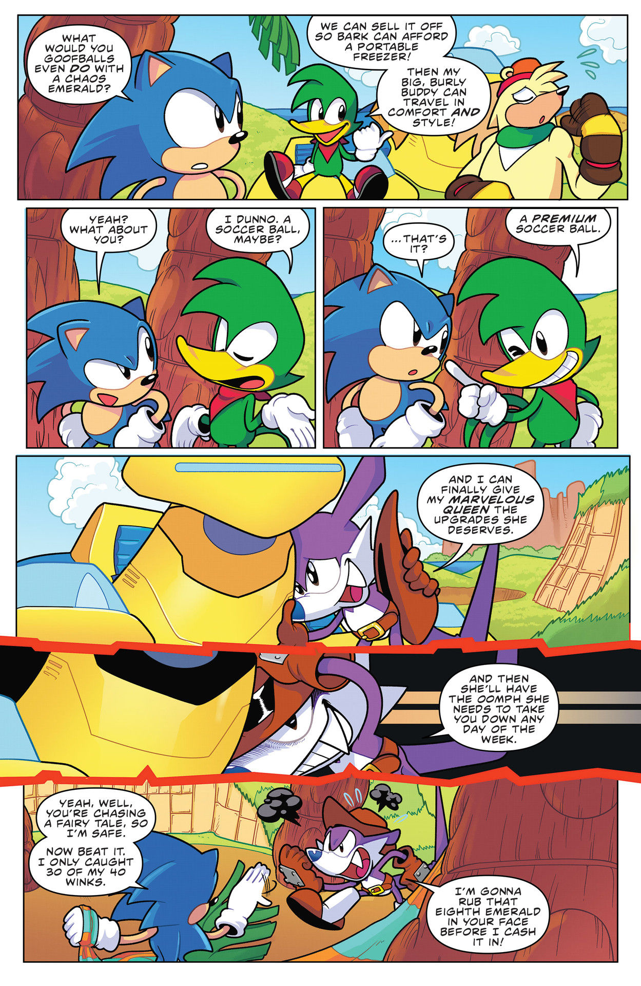Sonic the Hedgehog: Fang the Hunter (2024-): Chapter 1 - Page 10