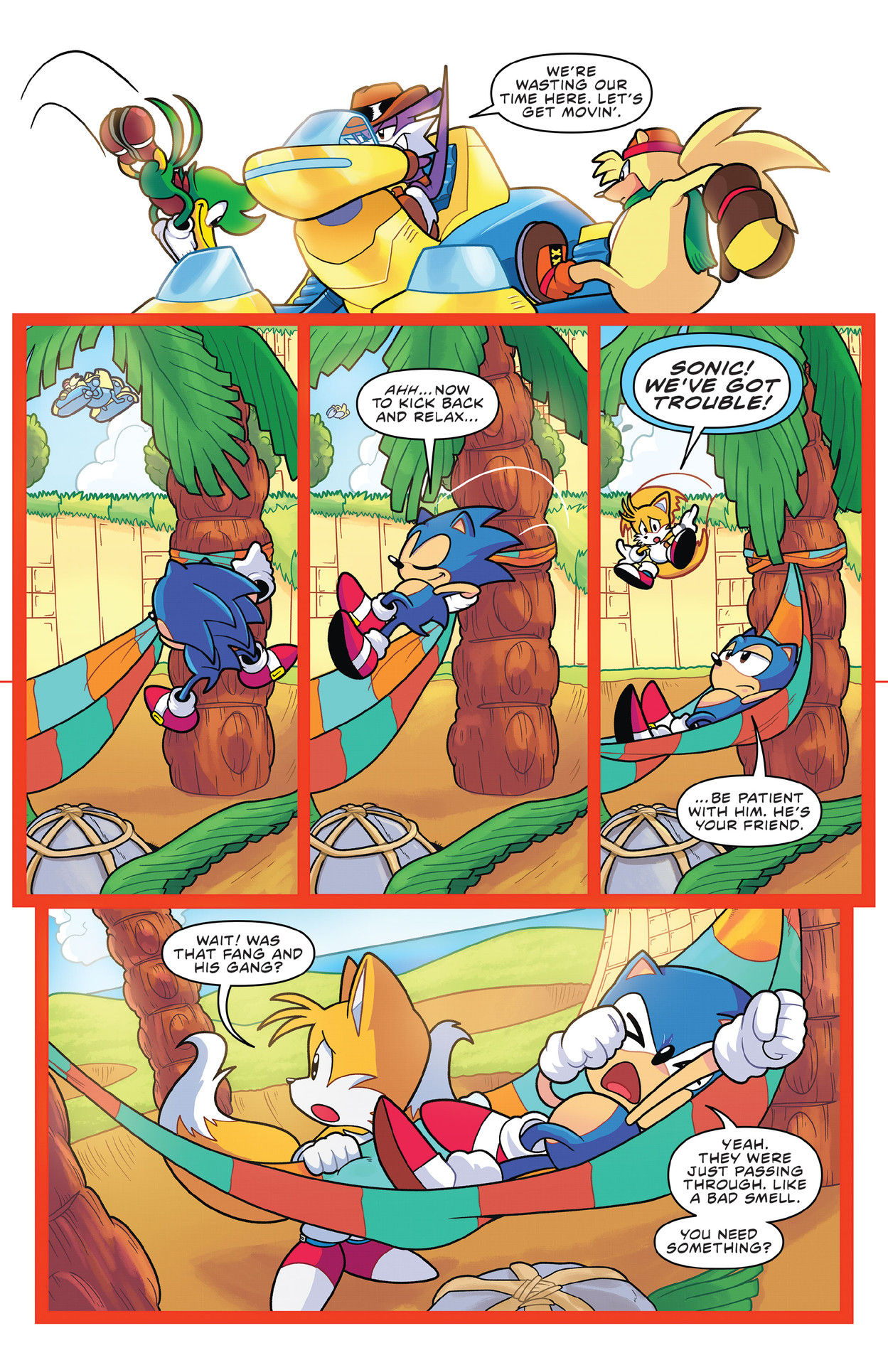 Sonic the Hedgehog: Fang the Hunter (2024-): Chapter 1 - Page 11