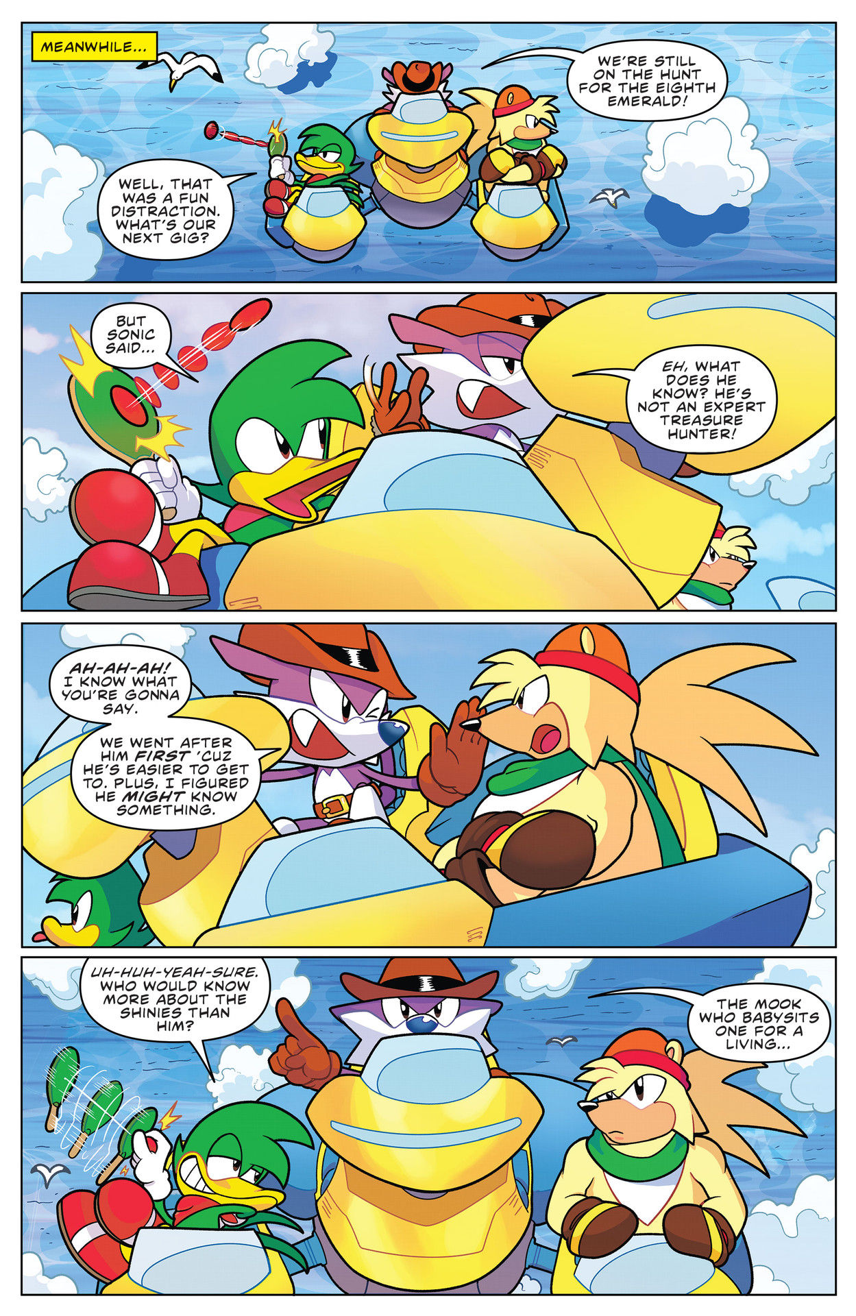 Sonic the Hedgehog: Fang the Hunter (2024-): Chapter 1 - Page 13