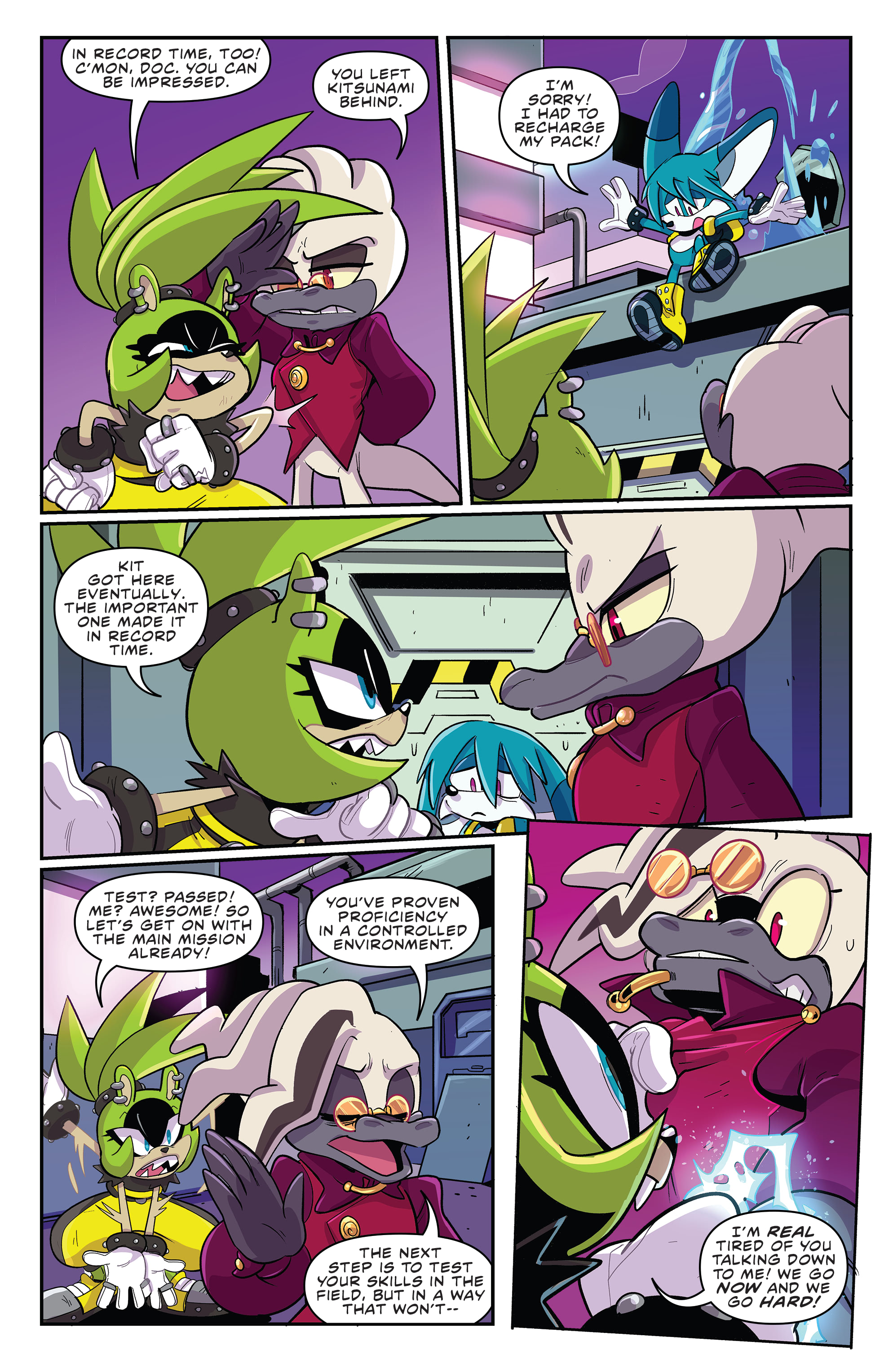 Sonic the Hedgehog: Imposter Syndrome (2021-): Chapter 1 - Page 8