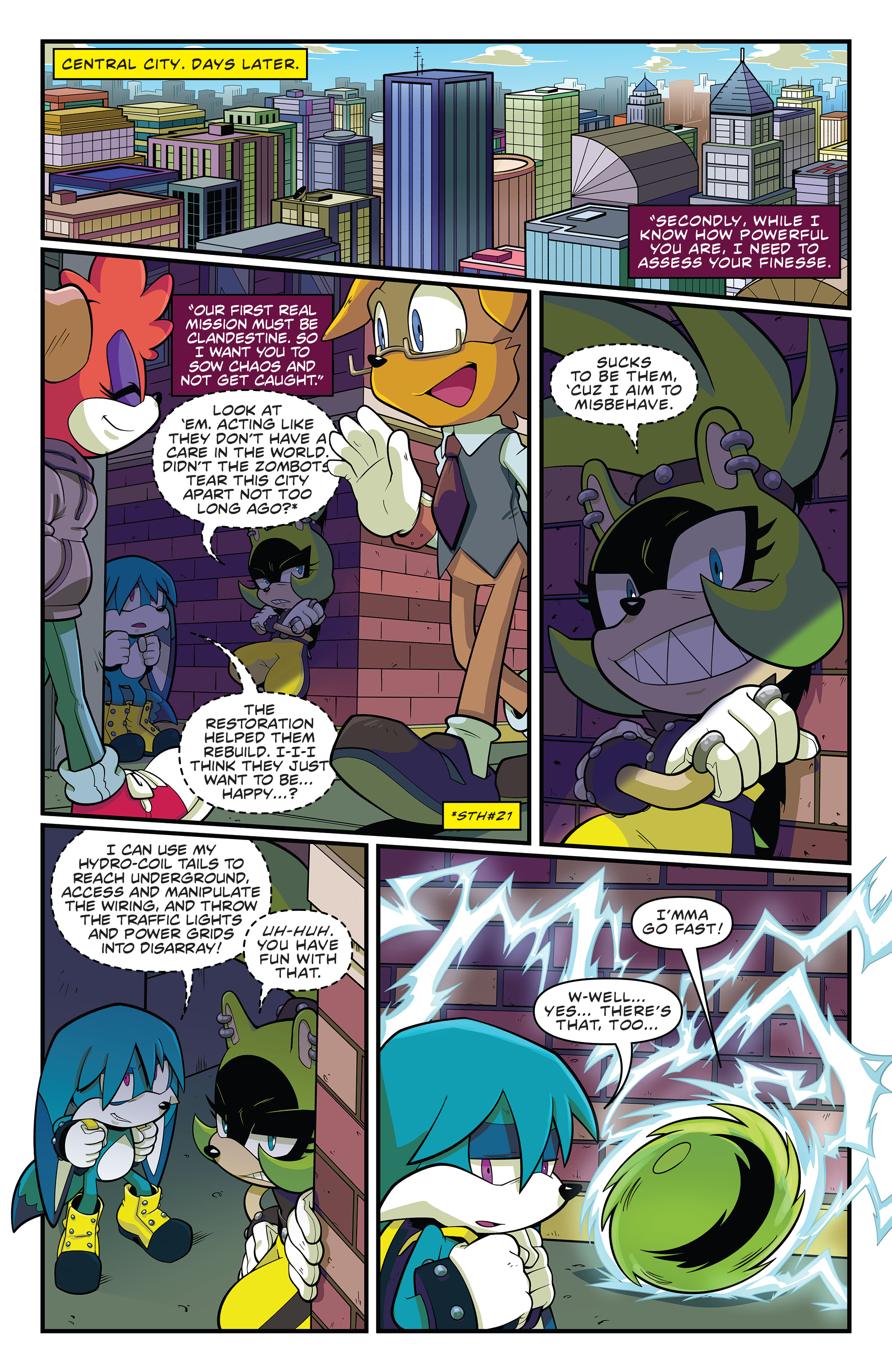 Sonic the Hedgehog: Imposter Syndrome (2021-): Chapter 1 - Page 11