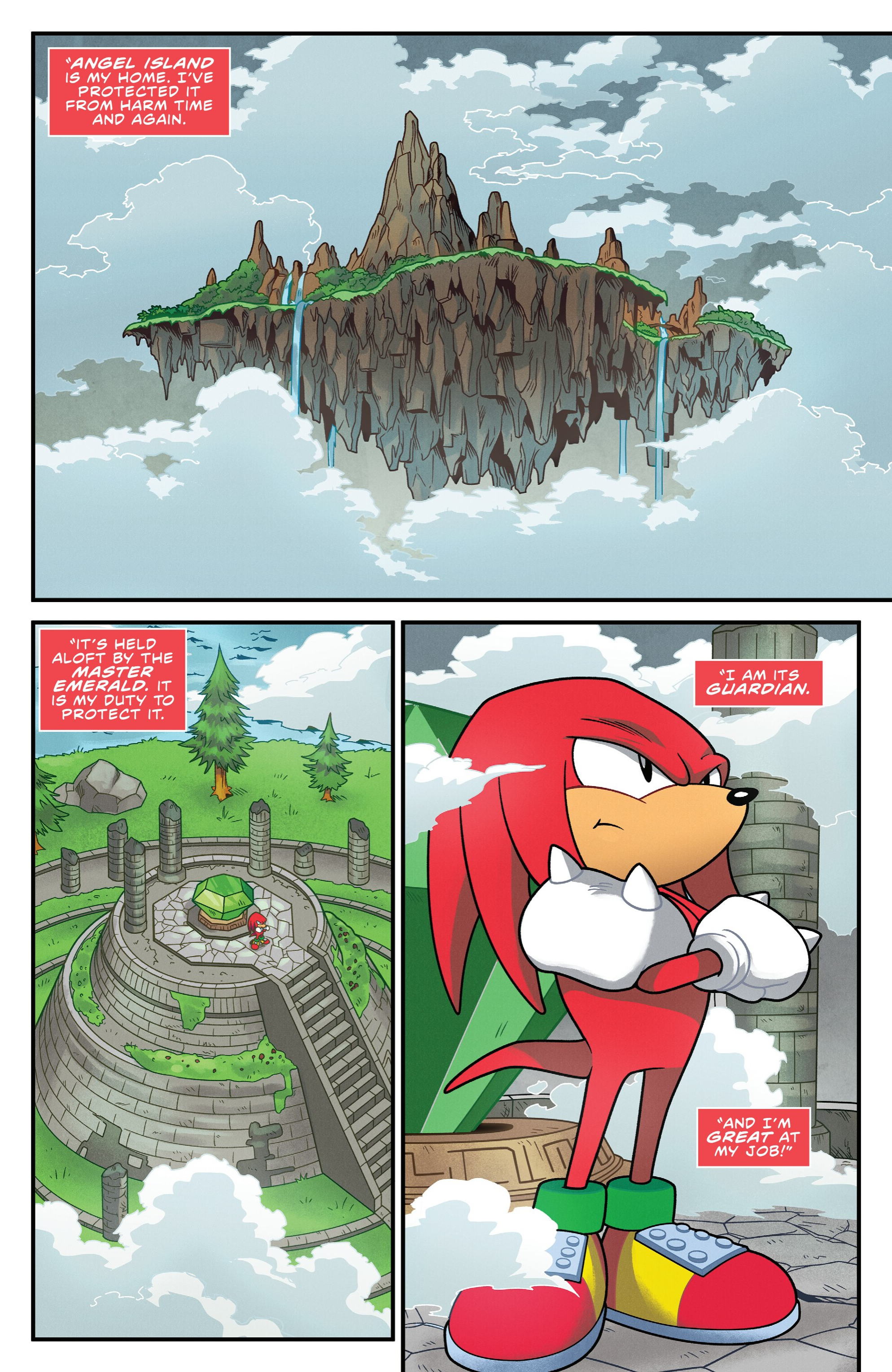 Sonic the Hedgehog: Knuckles' 30th Anniversary Special (2024-): Chapter 1 - Page 3